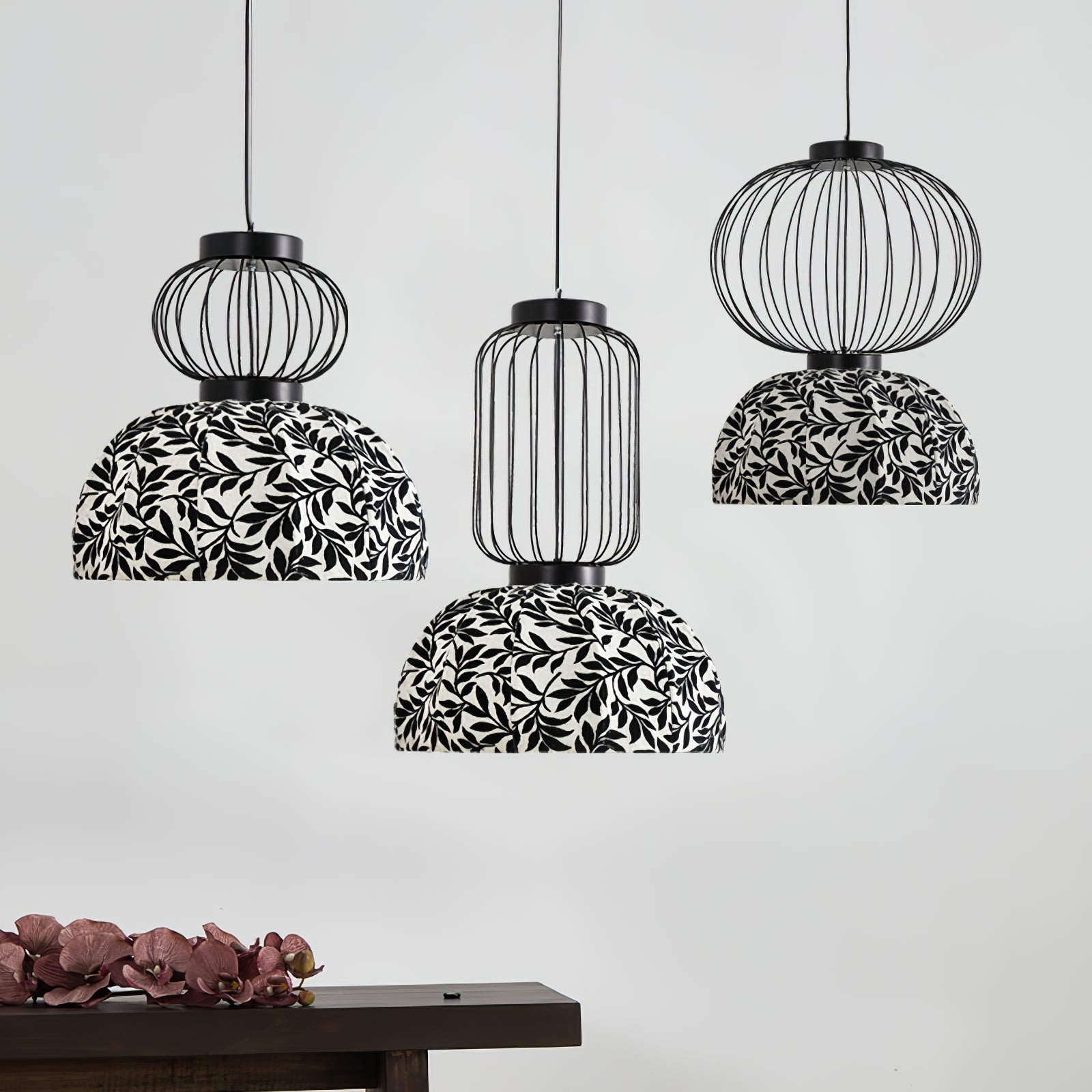 Forge Industrial Fabric Pendant Lamp - Letslighting