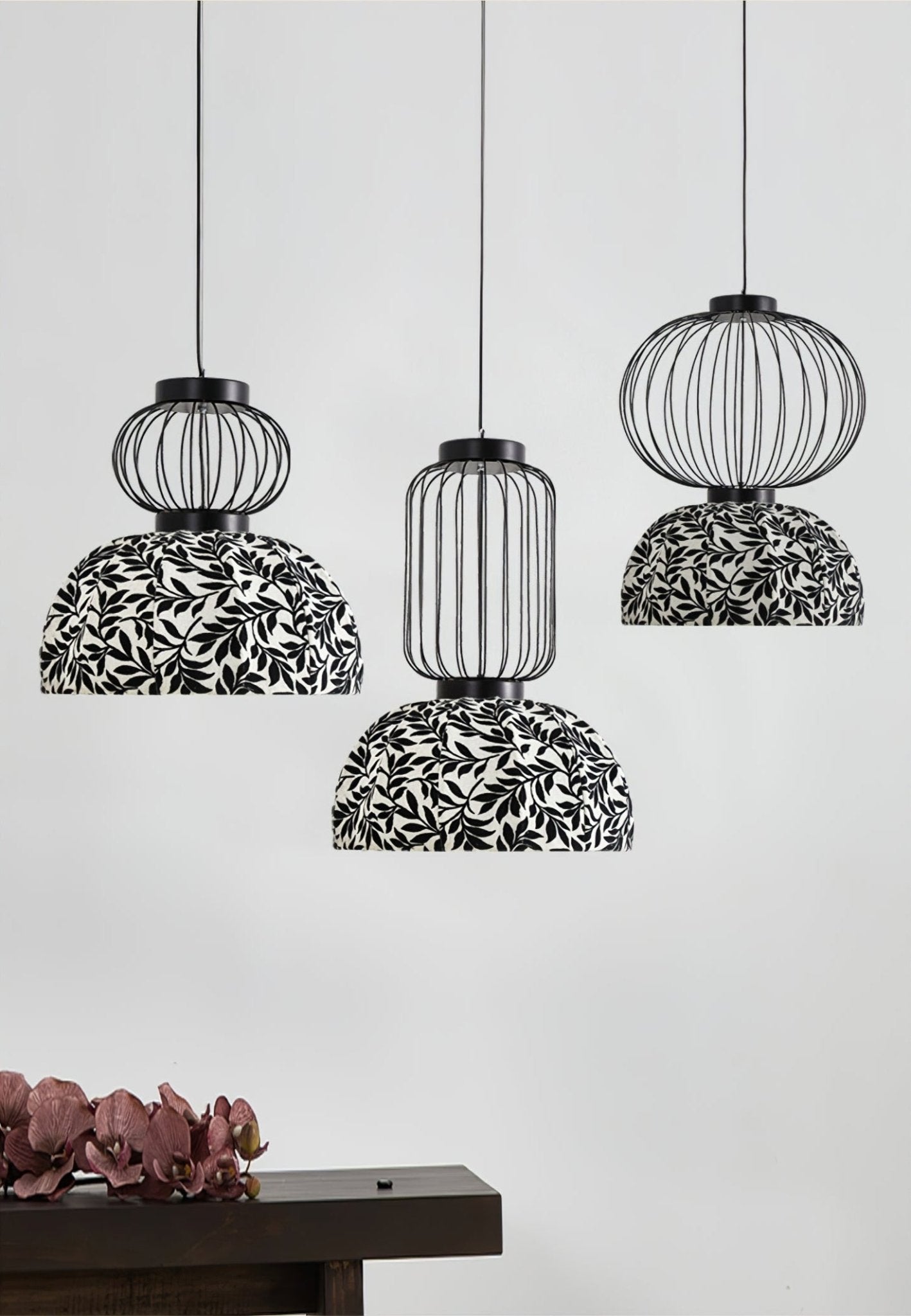Forge Industrial Fabric Pendant Lamp - Letslighting