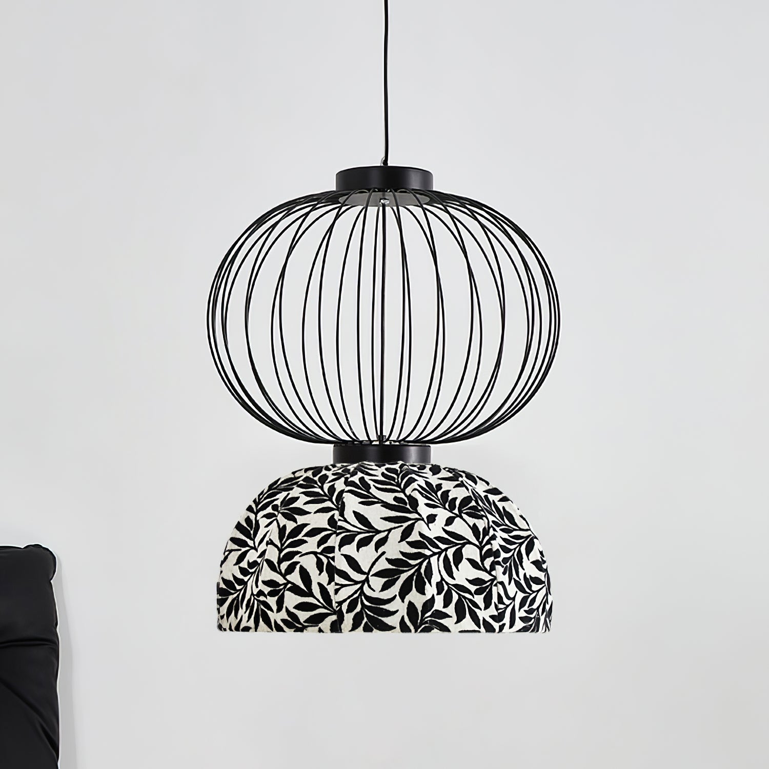 Forge Industrial Fabric Pendant Lamp - Letslighting
