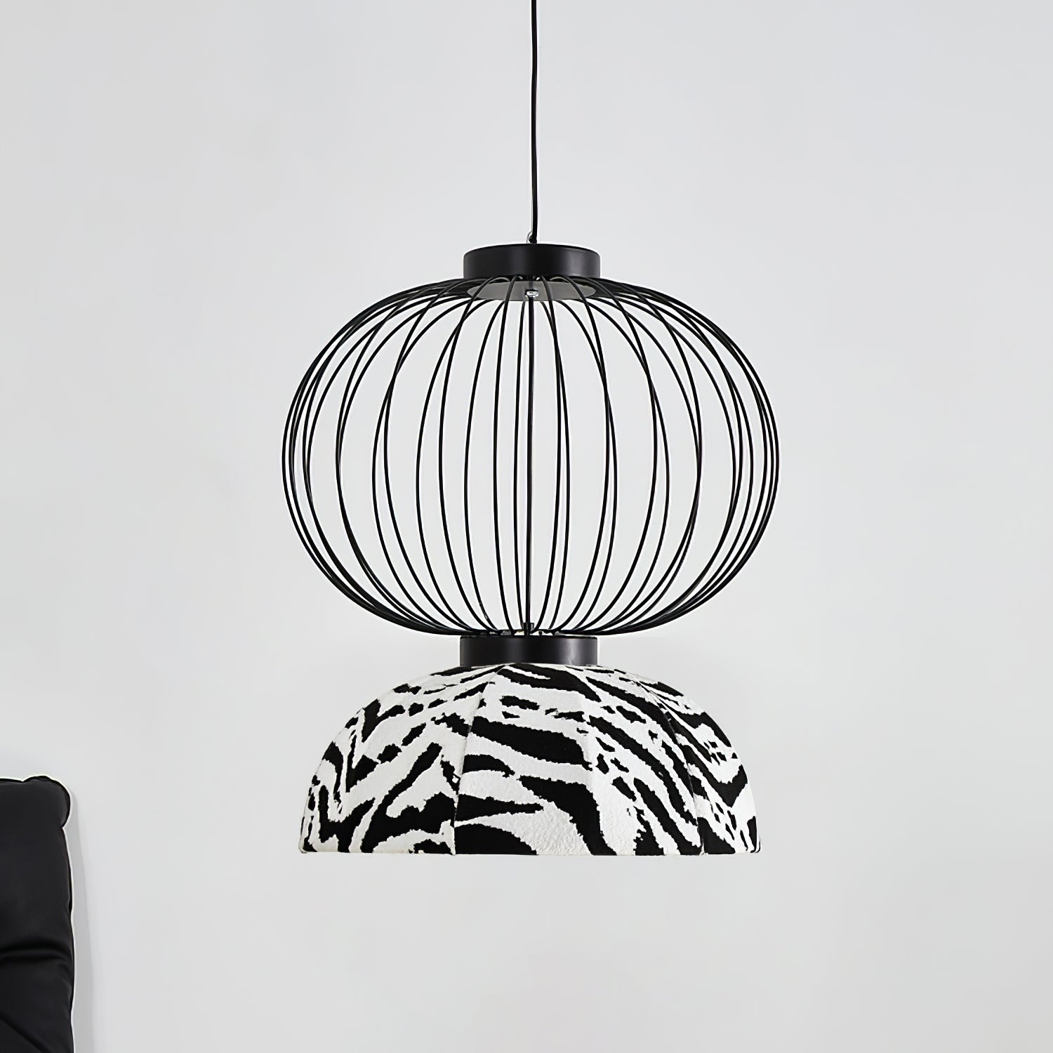 Forge Industrial Fabric Pendant Lamp - Letslighting