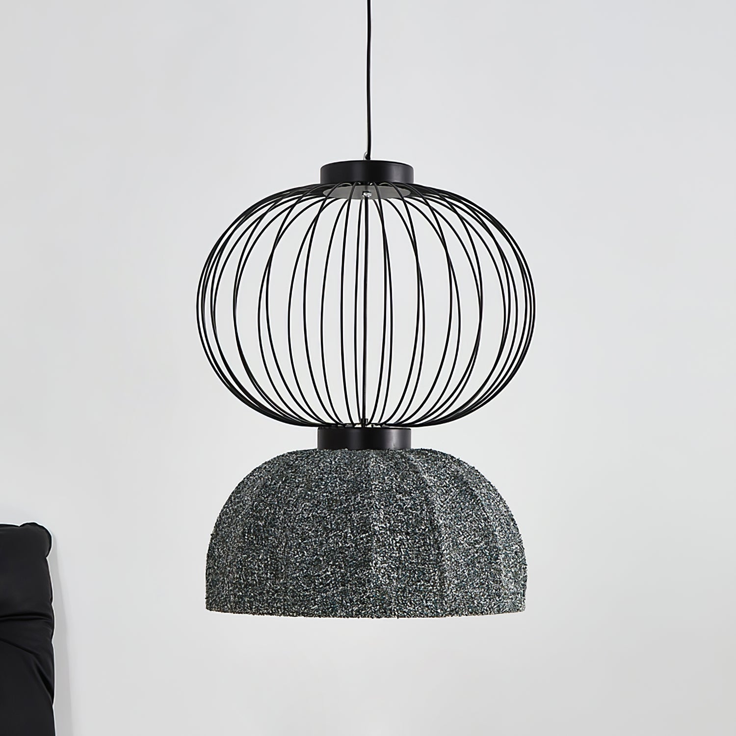Forge Industrial Fabric Pendant Lamp - Letslighting