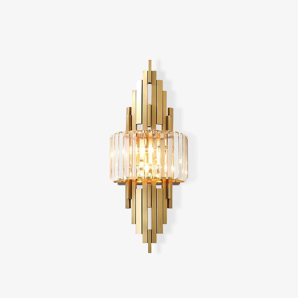 Voveliel Postmodern Luxury Crystal Glass Wall Lamp - Letslighting