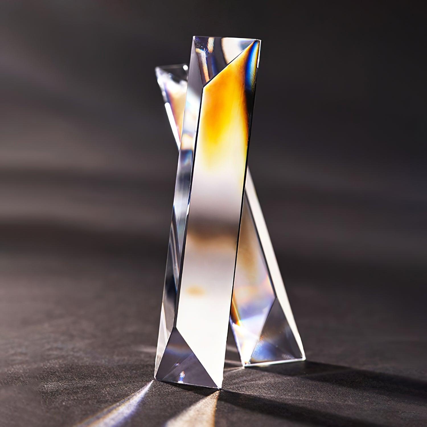 Voveliel Postmodern Luxury Crystal Glass Wall Lamp - Letslighting