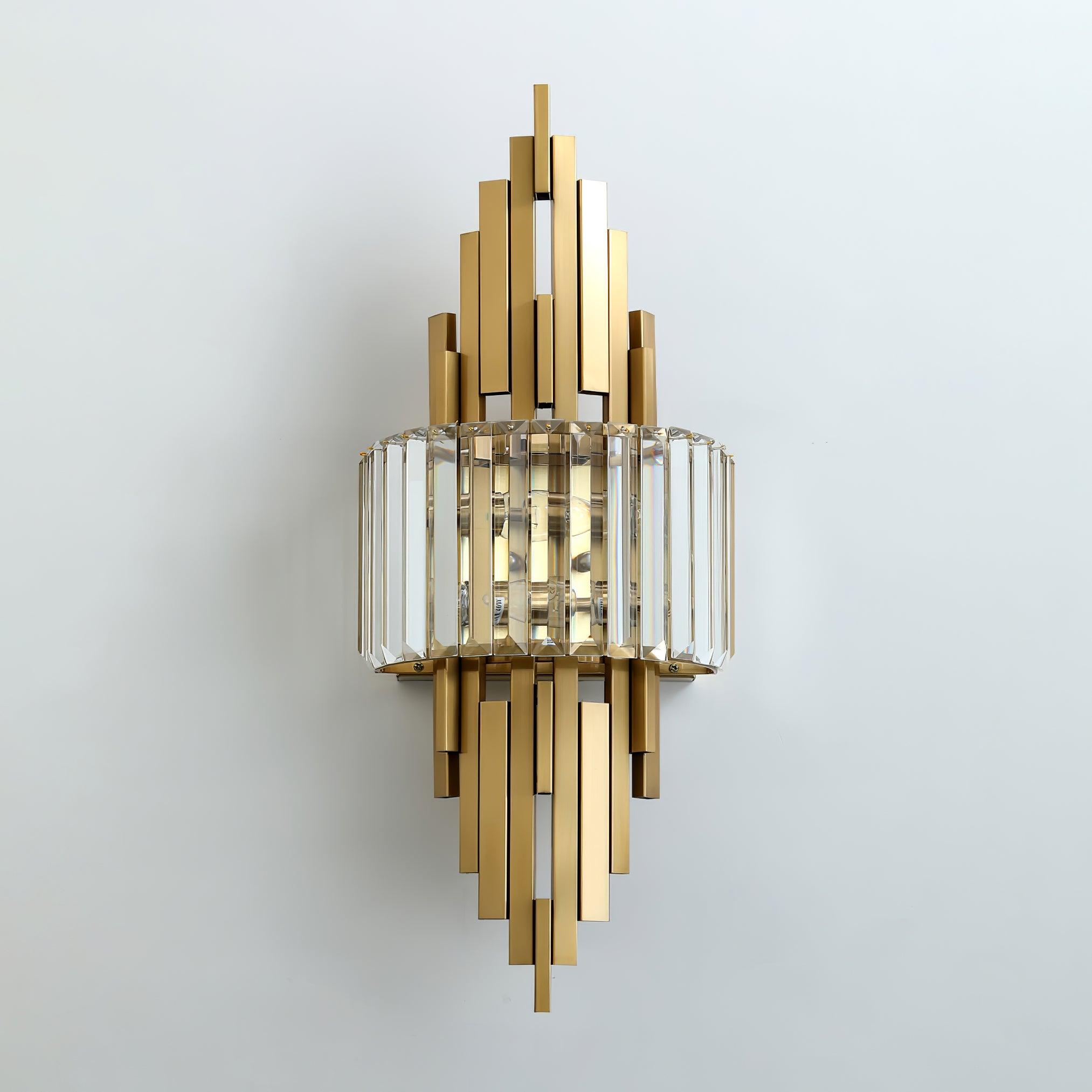 Voveliel Postmodern Luxury Crystal Glass Wall Lamp - Letslighting