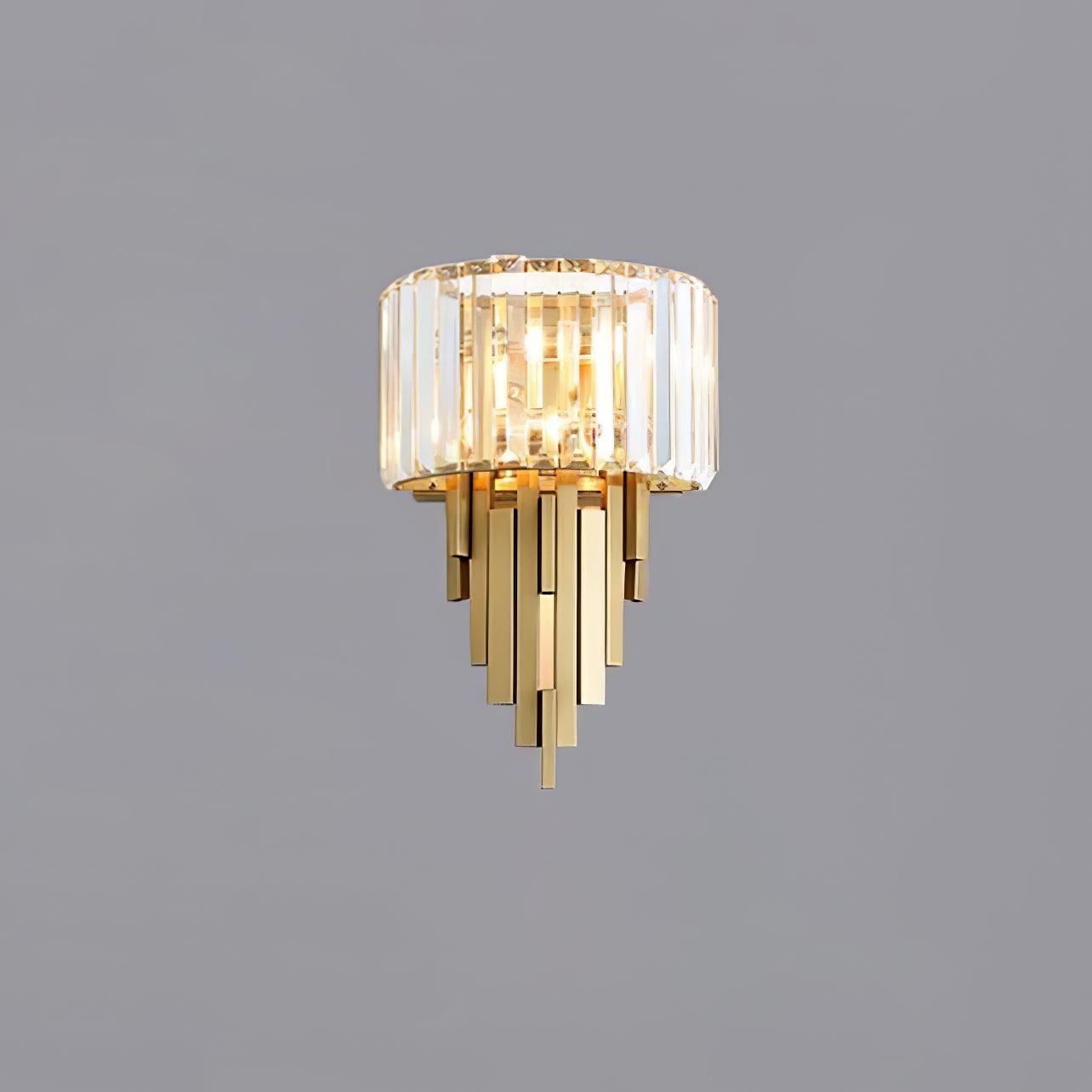 Voveliel Postmodern Luxury Crystal Glass Wall Lamp - Letslighting