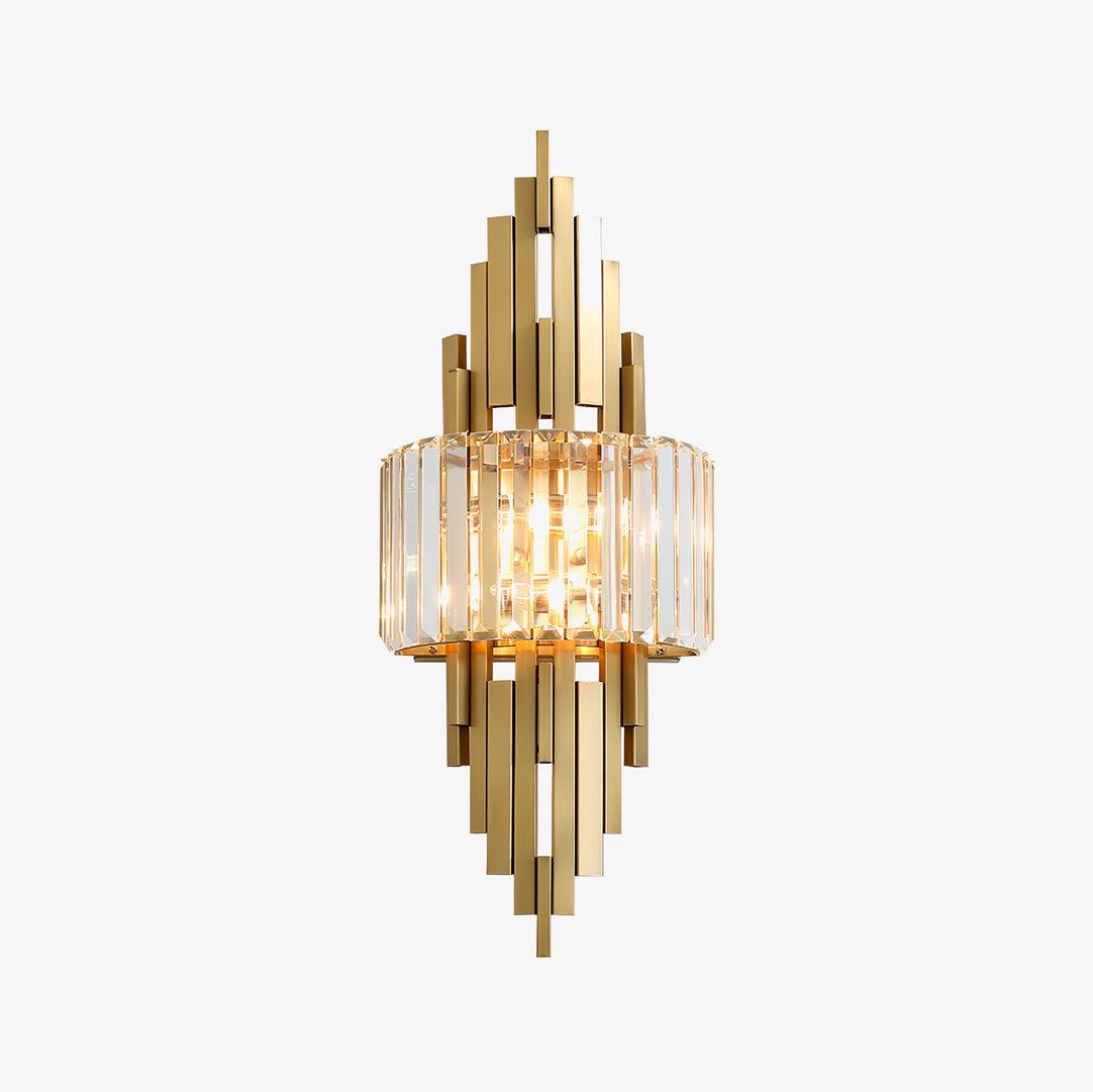 Voveliel Postmodern Luxury Crystal Glass Wall Lamp - Letslighting