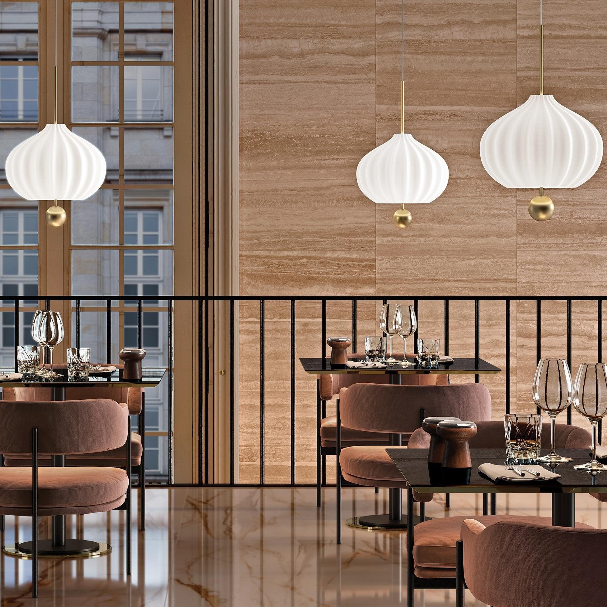 Nimbus Vintage Brass Suspension Lamp - Letslighting