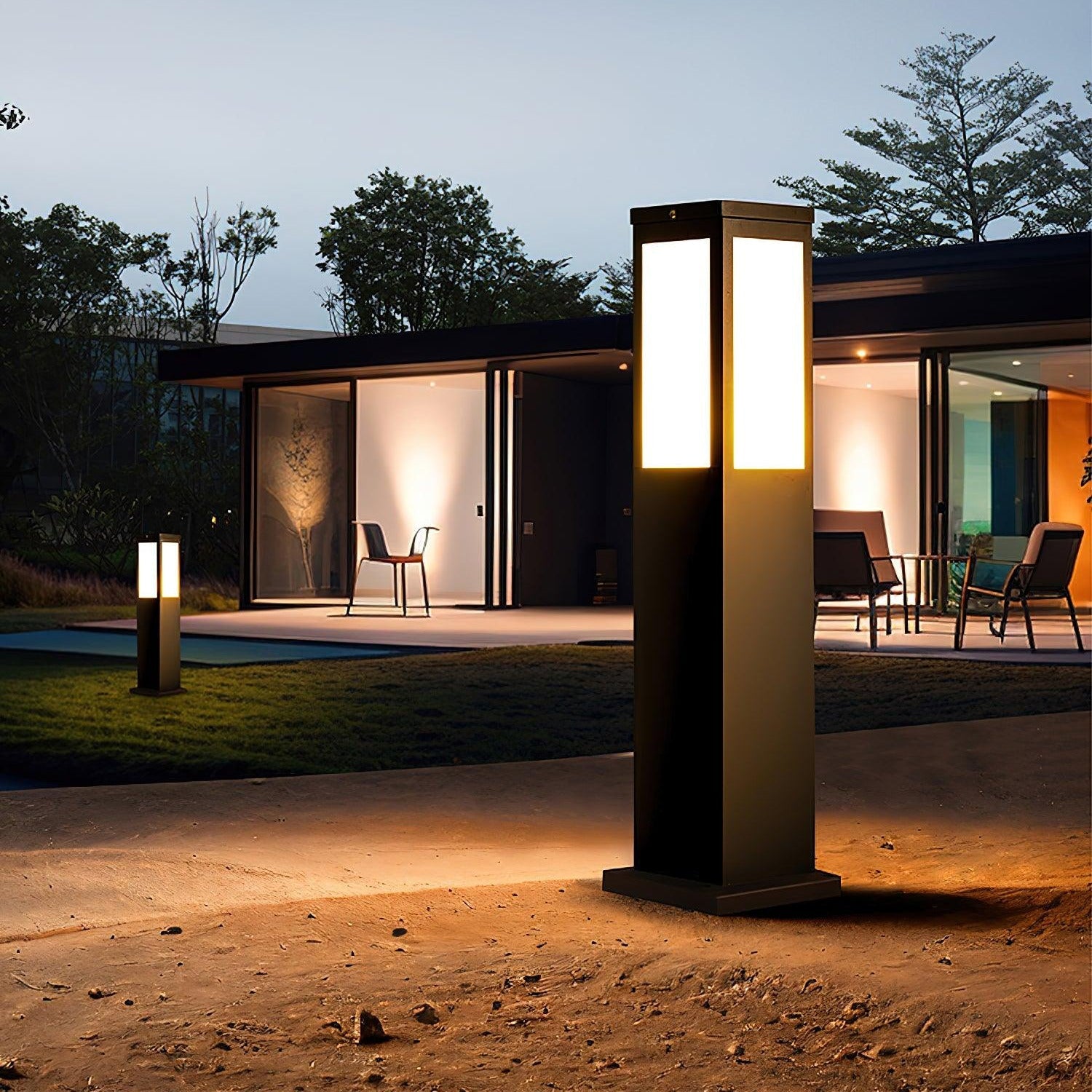 Ray Bollard Solar Outdoor Light - Letslighting