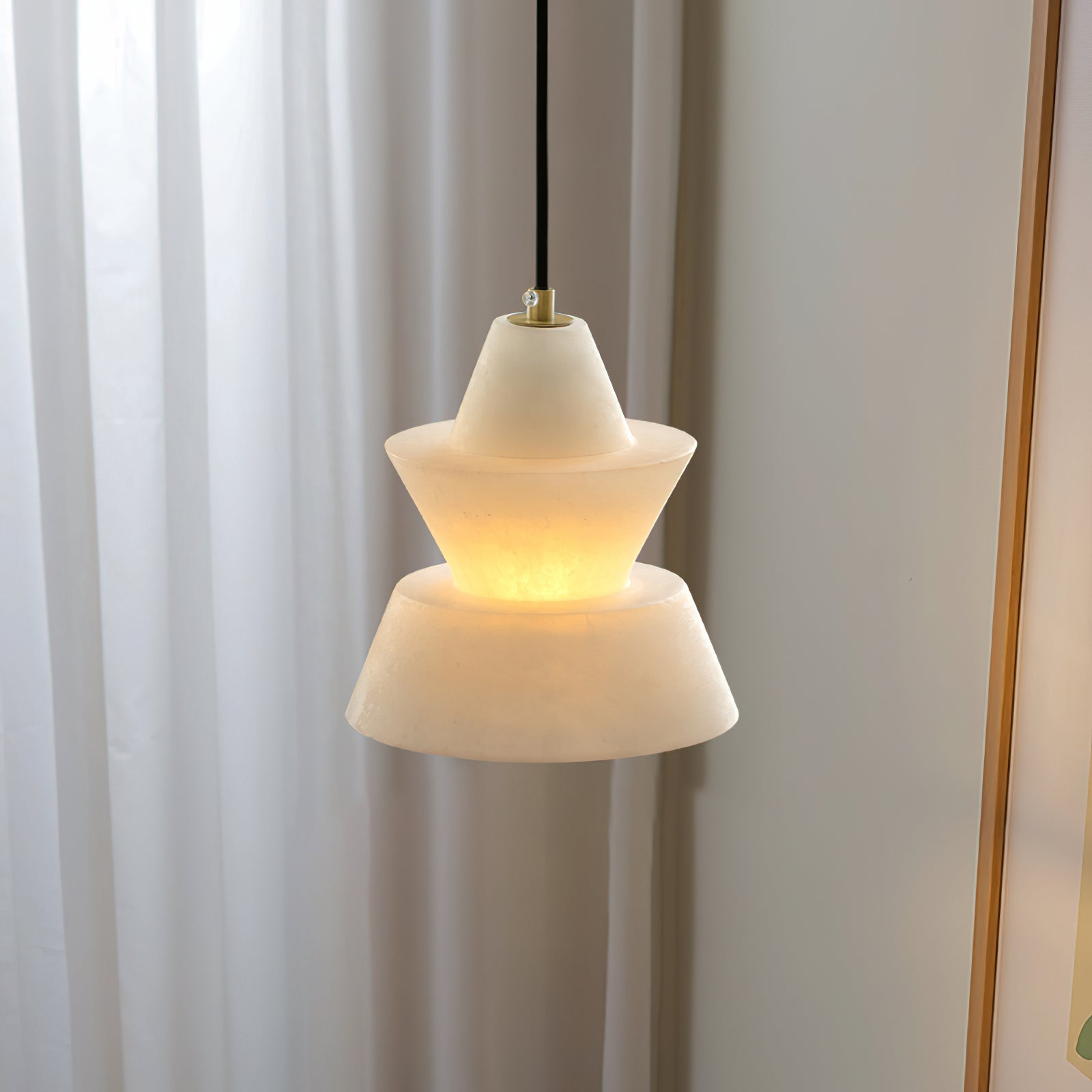 Strata Alabaster Pendant Light - Letslighting