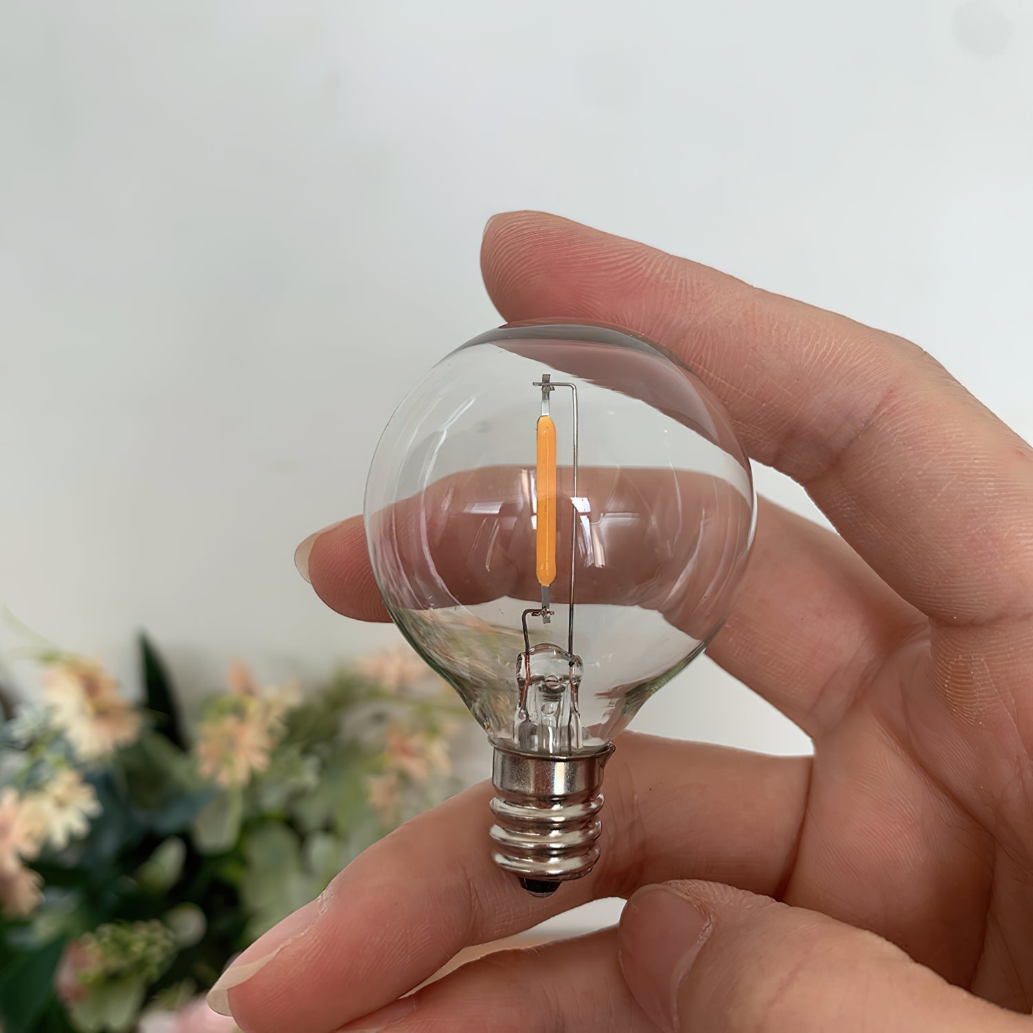 Ivinan Glass LED Light Bulb E12 or E14 4W Accessories - Letslighting
