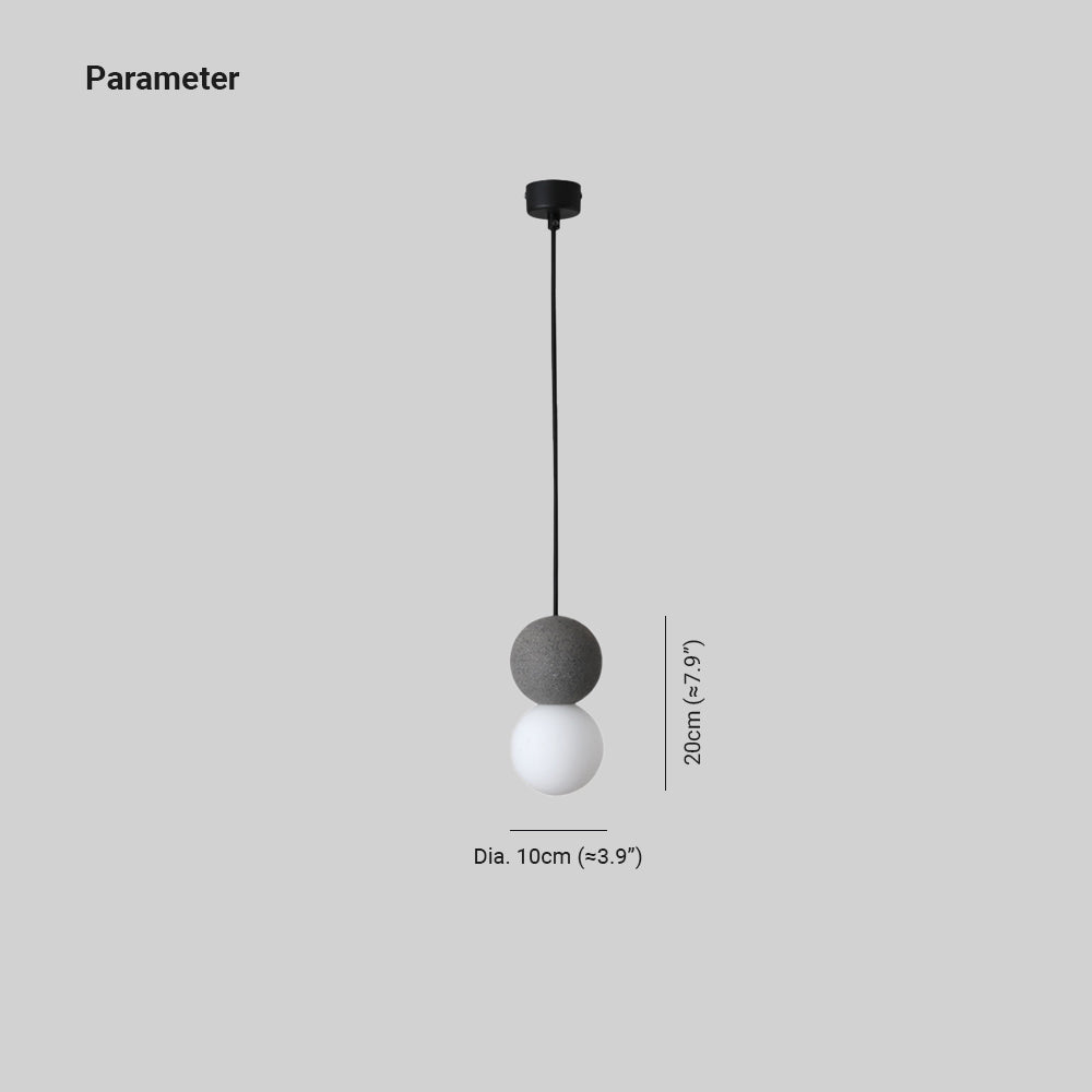 Avi Modern LED Pendant Light Metal Bedroom Living Room