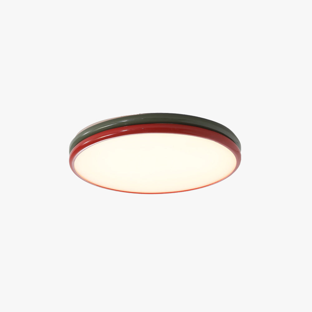 Arisha Modern Industrial LED Flush Mount Ceiling Light Living Room Bedroom - Letslighting