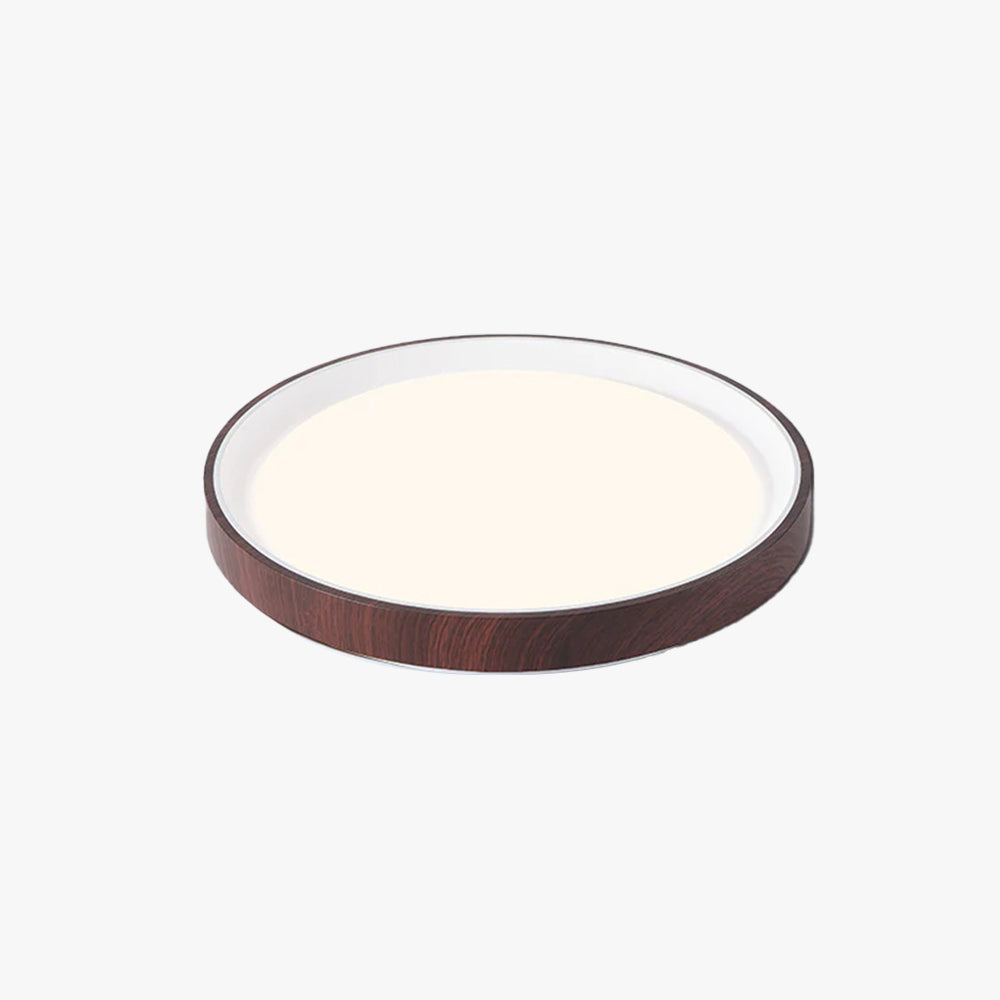 Arisha Modern LED Flush Mount Lighting Wood Acrylic Kitchen - Letslighting