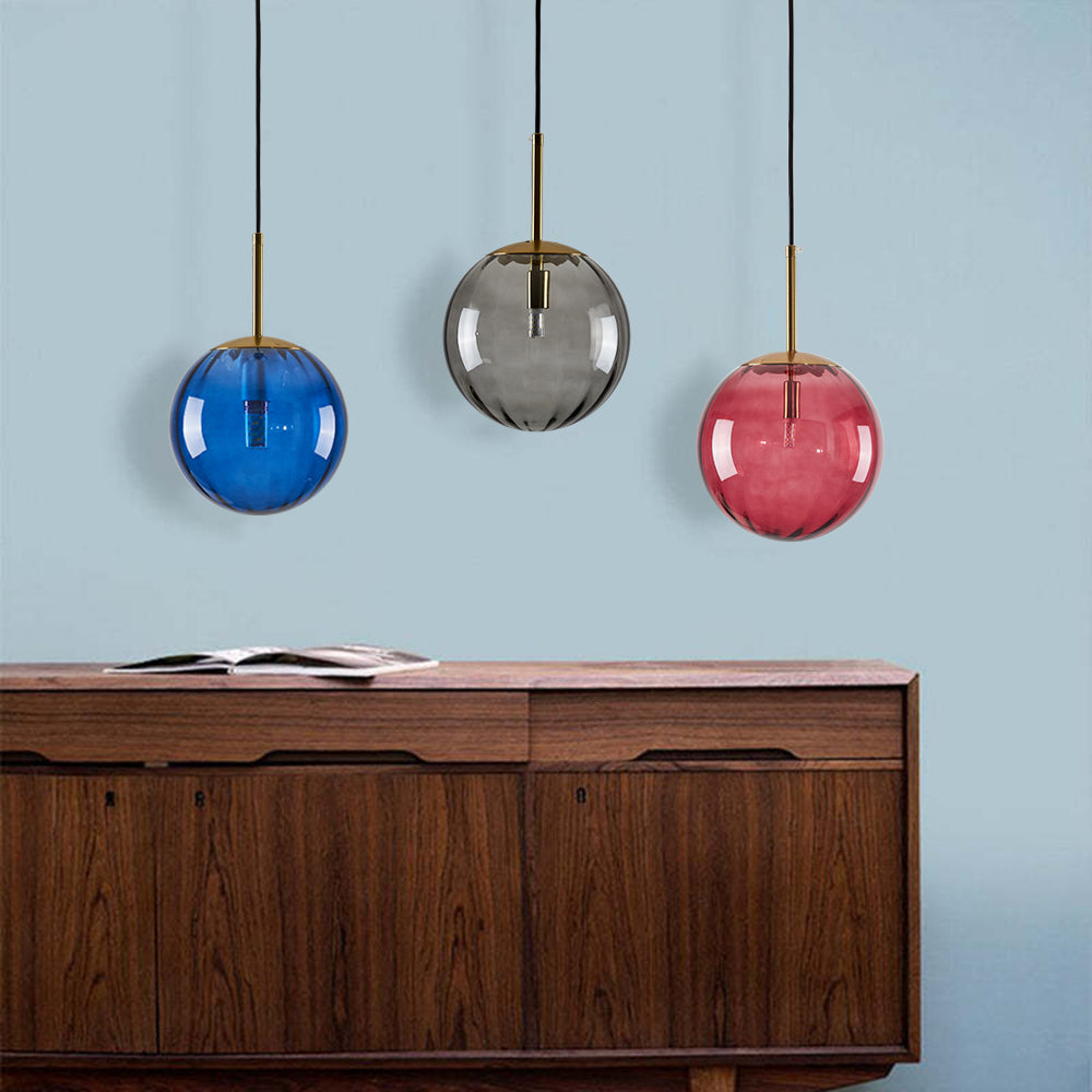 Valentina Modern Pendant Light Bubble Gradient, Glass