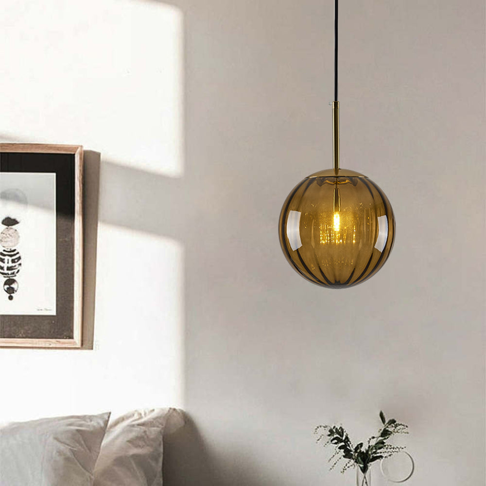 Valentina Modern Pendant Light Bubble Gradient, Glass