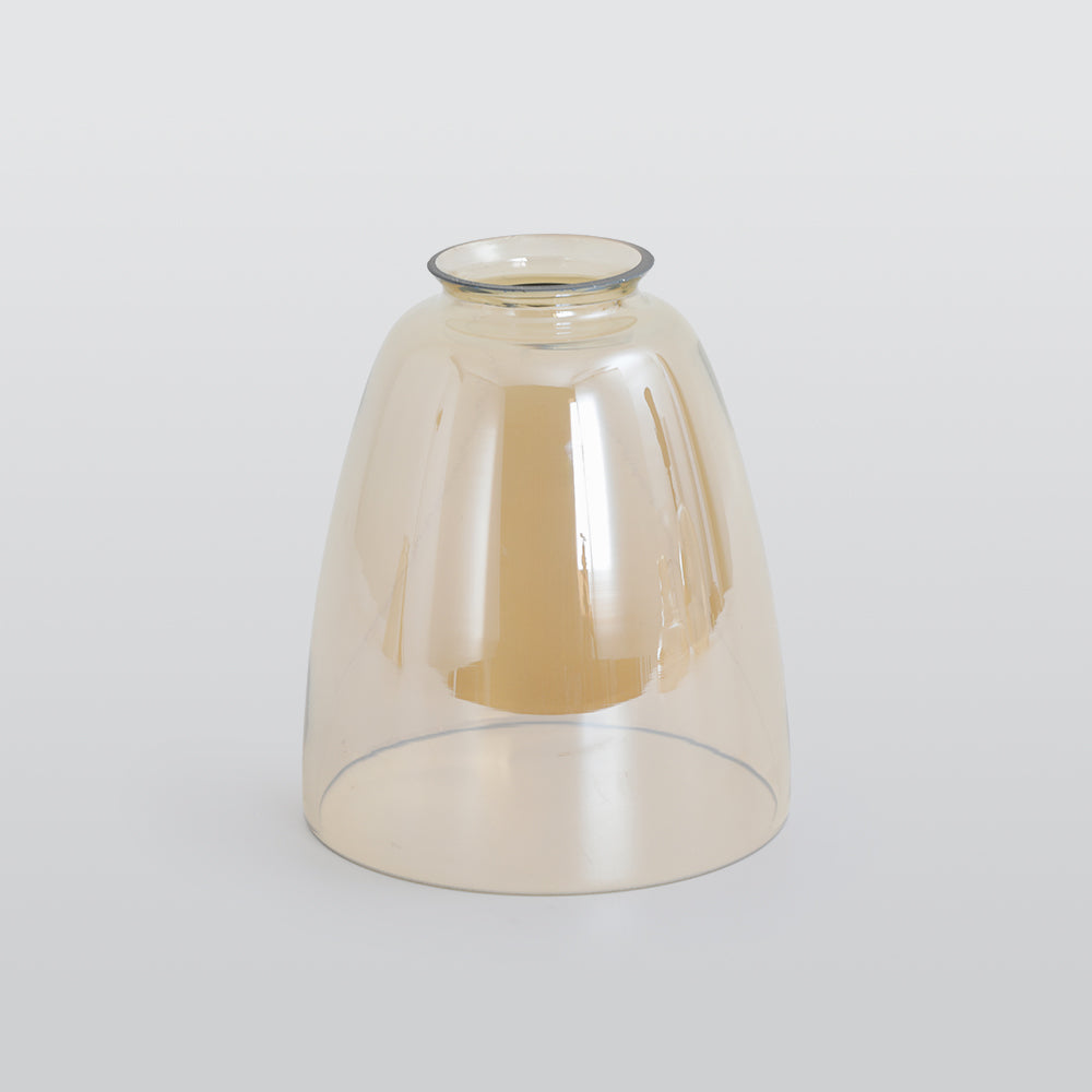 Arisha Industrial Metal/Glass Pendant Light Dining Room