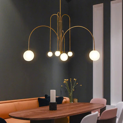 Lustra Chandelier Globe Modern