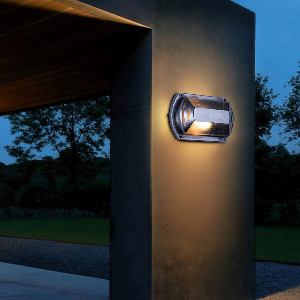 Ray Wall Lamp Geometric Modern Metal Glass Outdoor