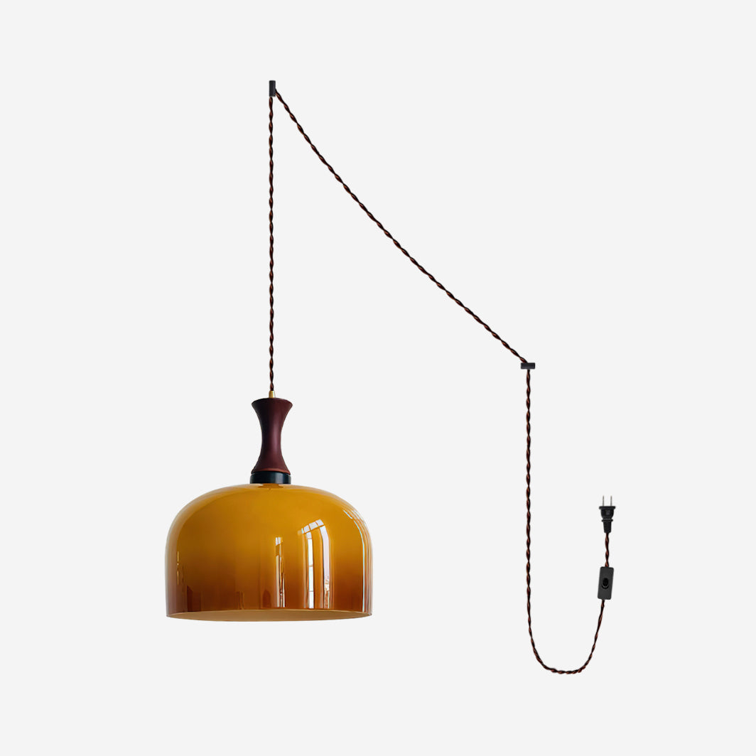 Pivon Plug-In Glass Pendant Lamp - Letslighting