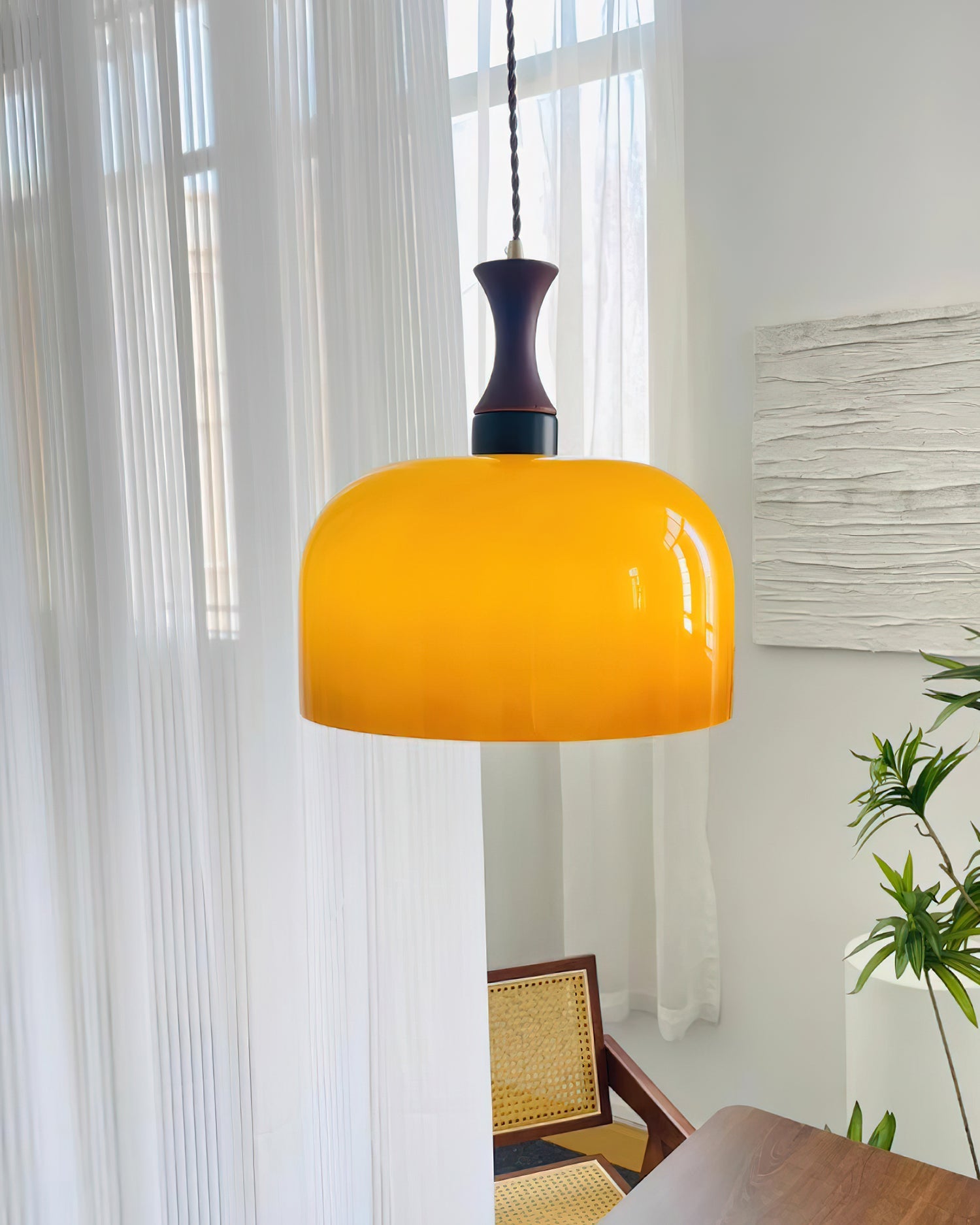 Pivon Plug-In Glass Pendant Lamp - Letslighting
