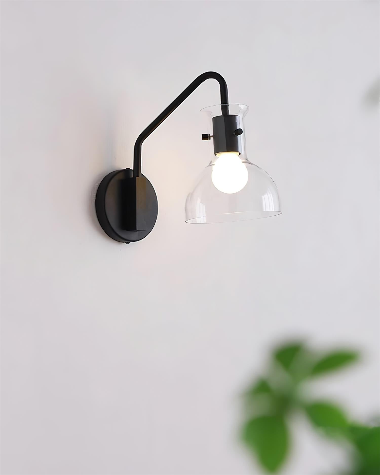 Laito Wall Lamp Curved Glass - Letslighting