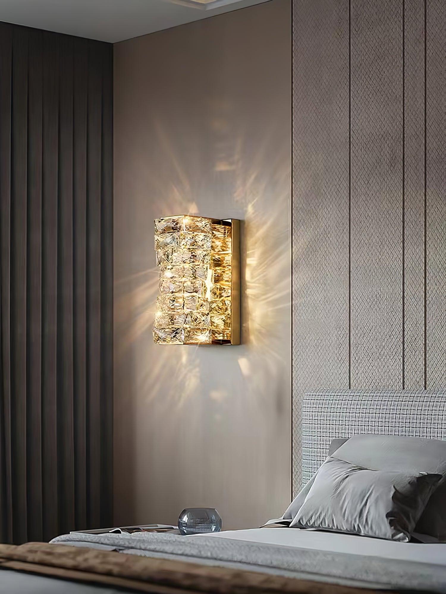 Ilvelia Postmodern Luxury Crystal Wall Light - Letslighting