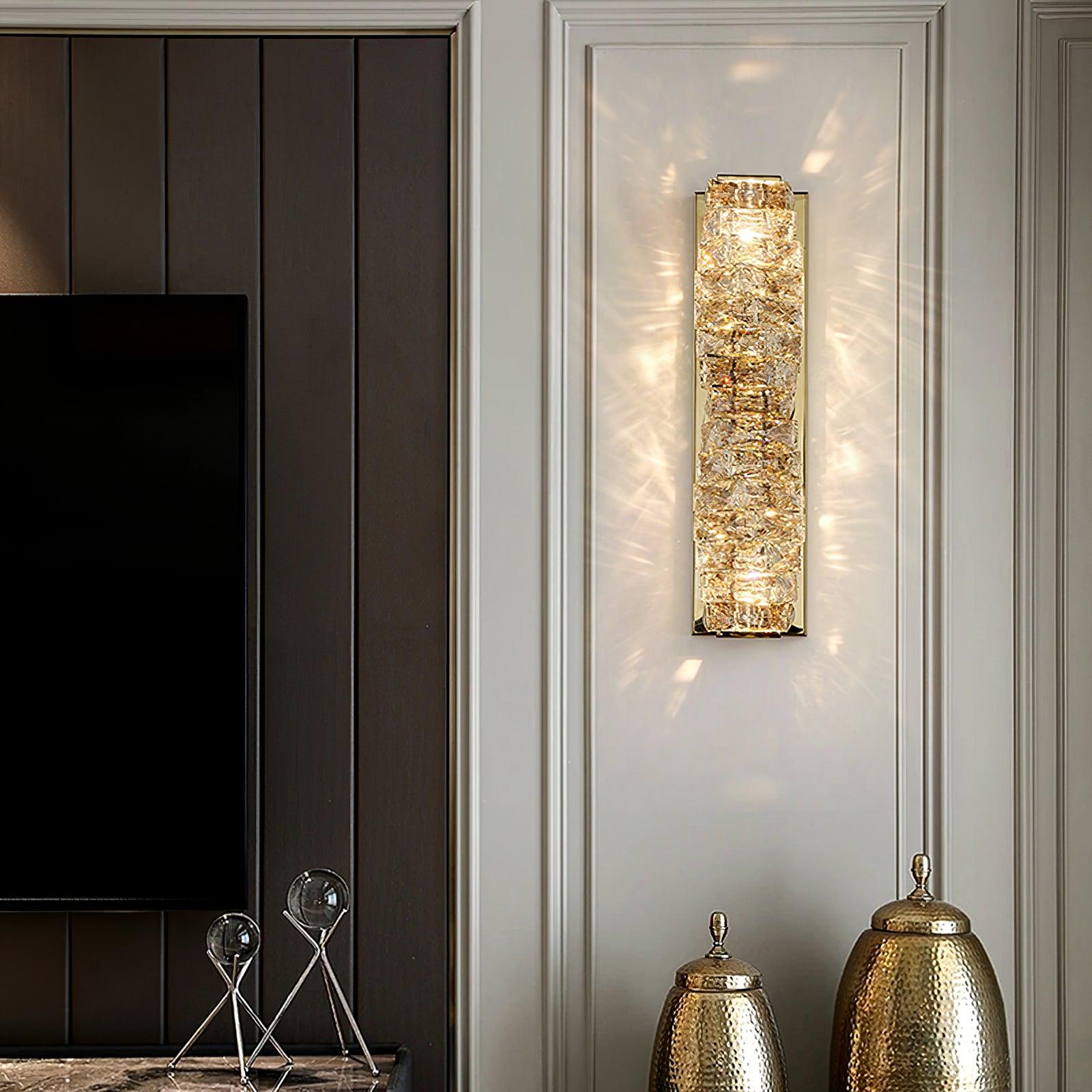 Ilvelia Postmodern Luxury Crystal Wall Light - Letslighting