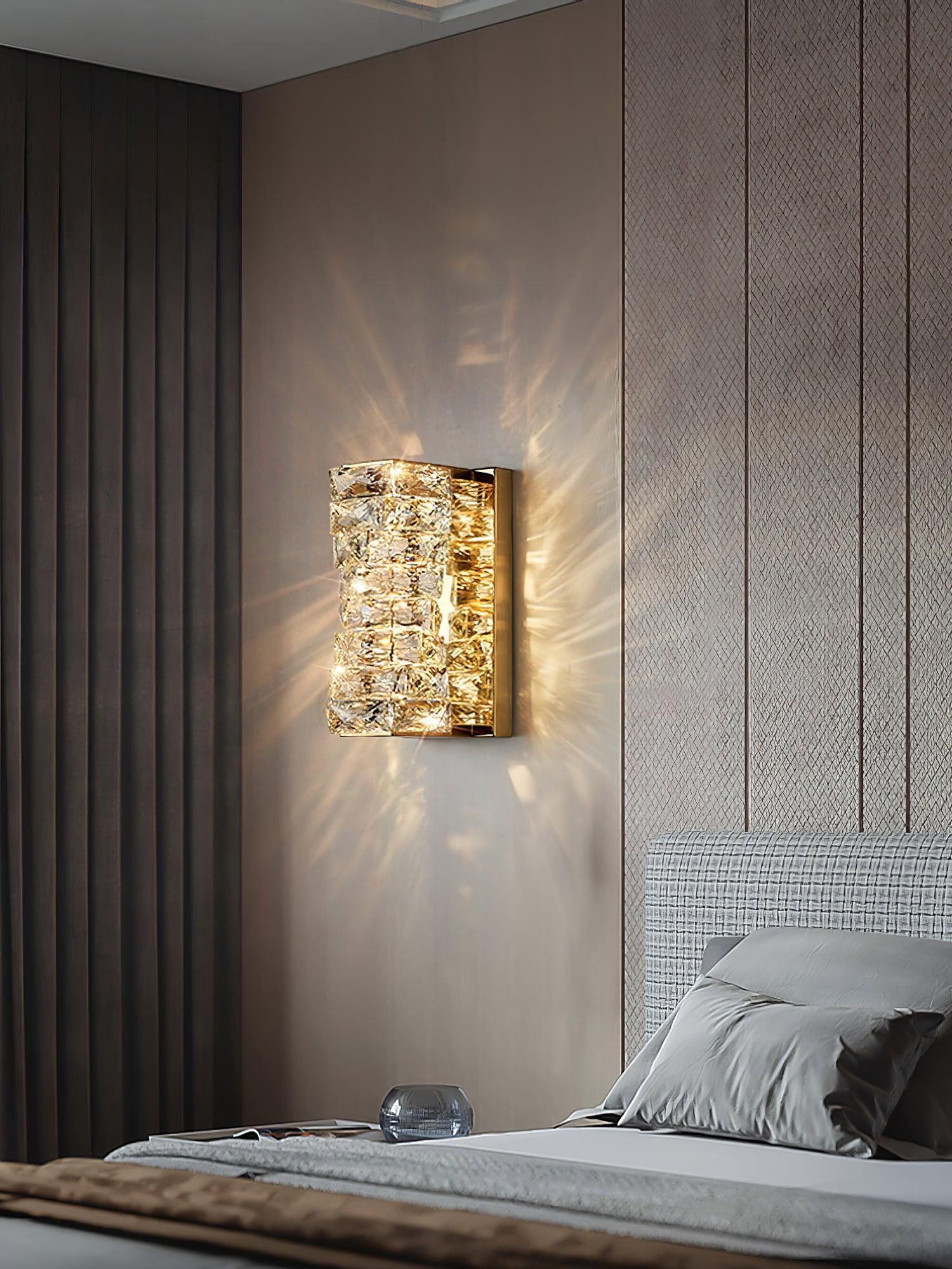 Ilvelia Postmodern Luxury Crystal Wall Light - Letslighting