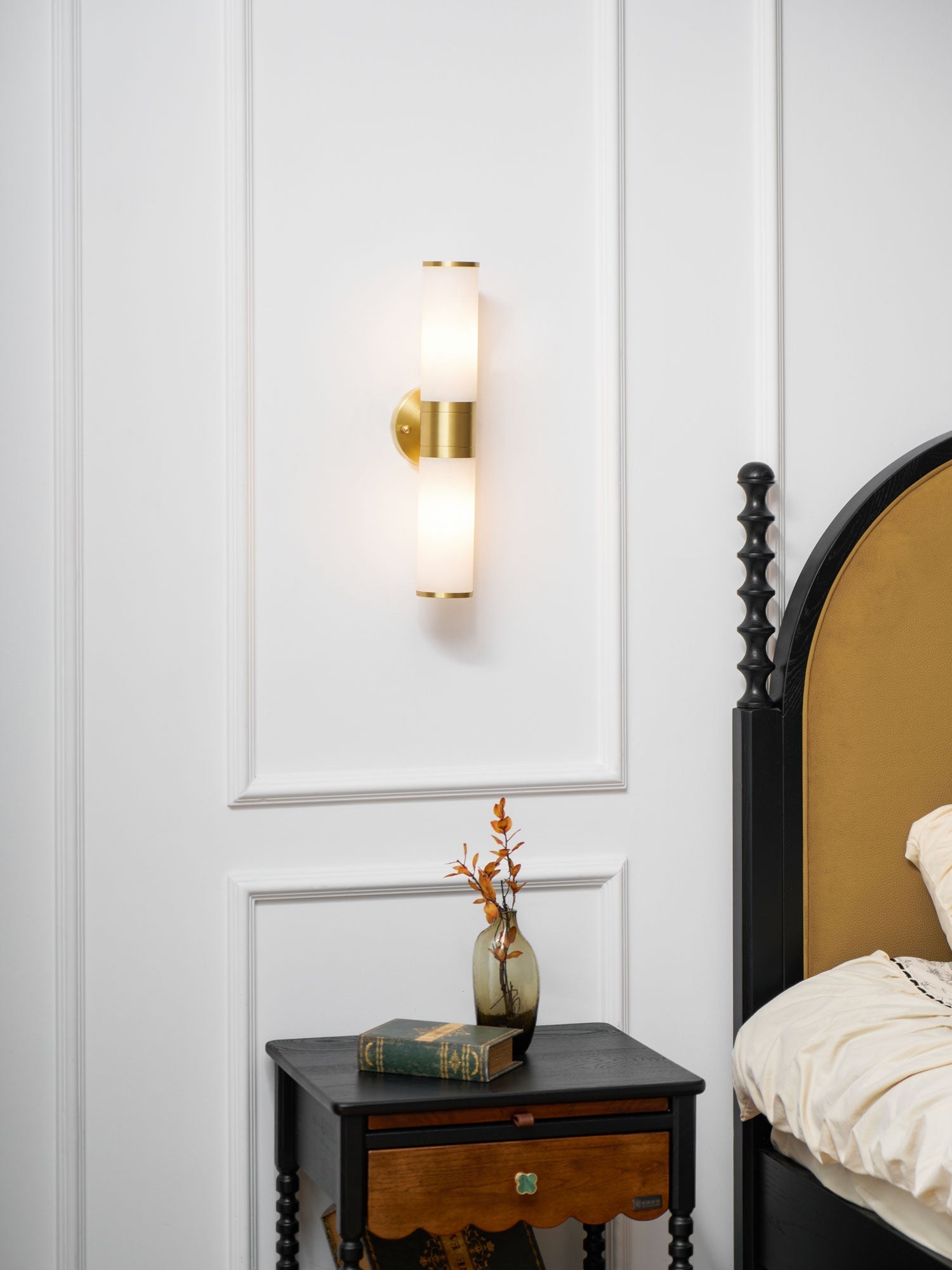 Kaia Minimalist Alabaster Wall Lamp - Letslighting