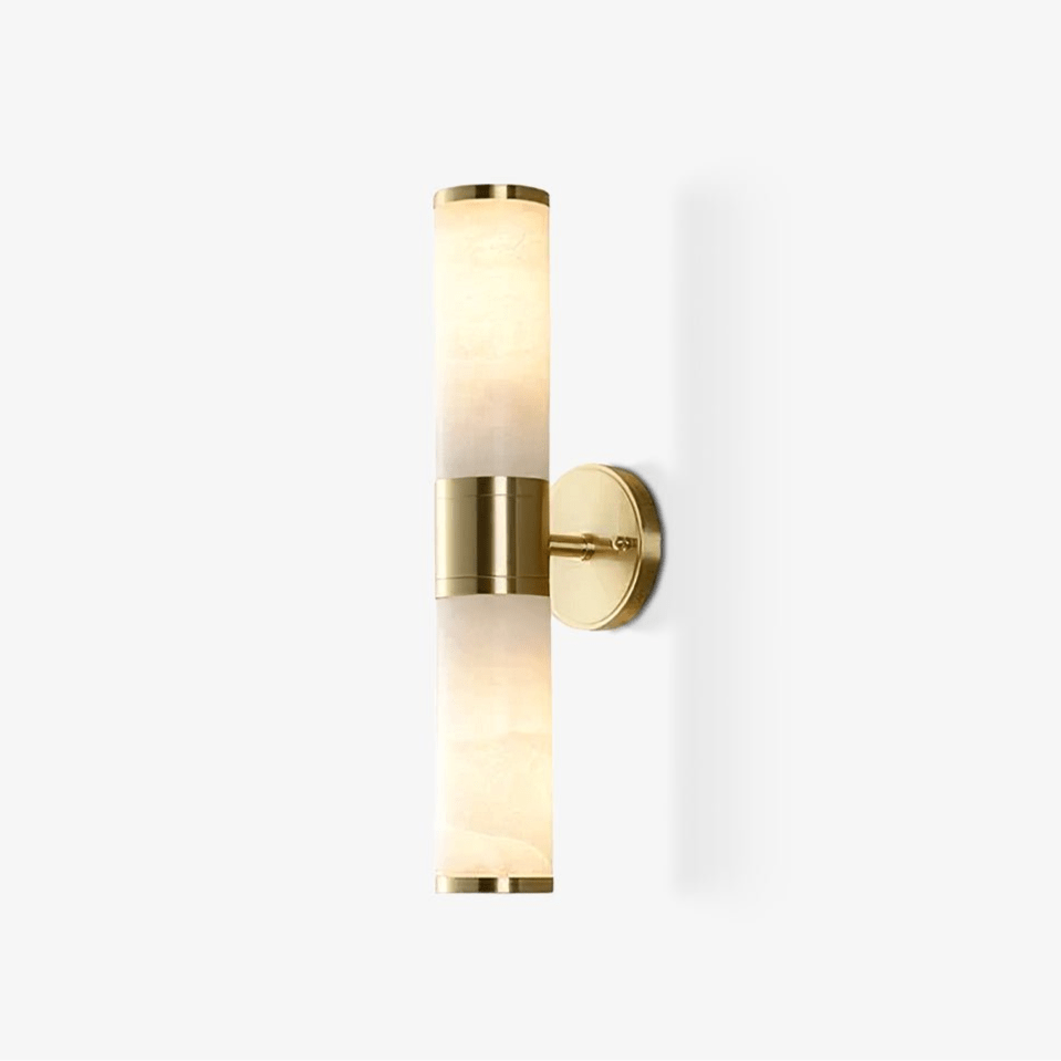 Kaia Minimalist Alabaster Wall Lamp - Letslighting