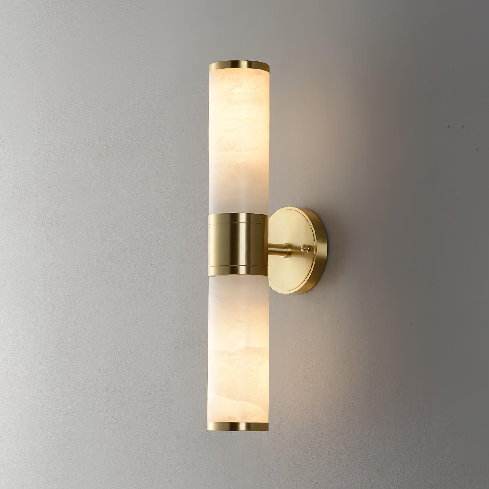 Kaia Minimalist Alabaster Wall Lamp - Letslighting