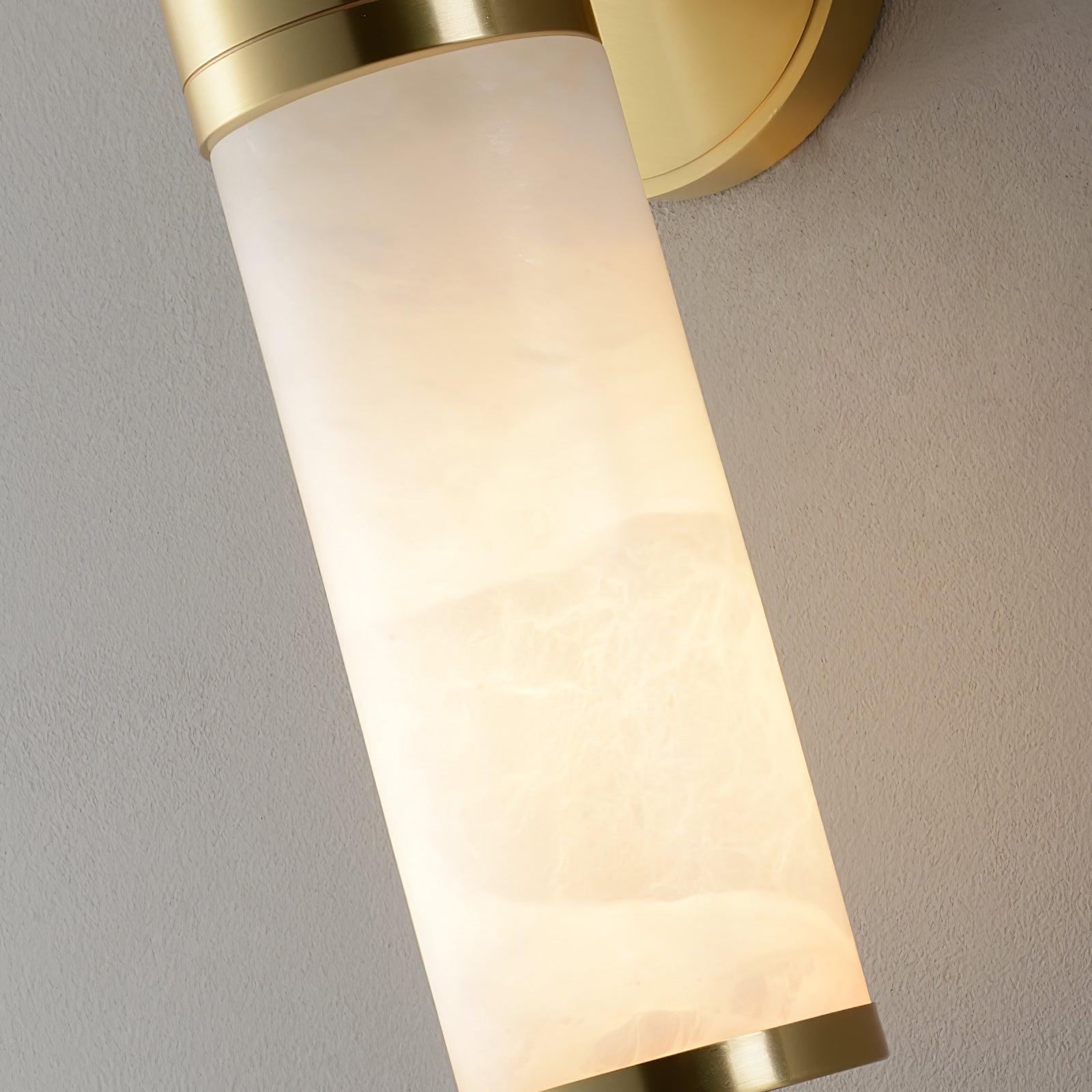 Kaia Minimalist Alabaster Wall Lamp - Letslighting