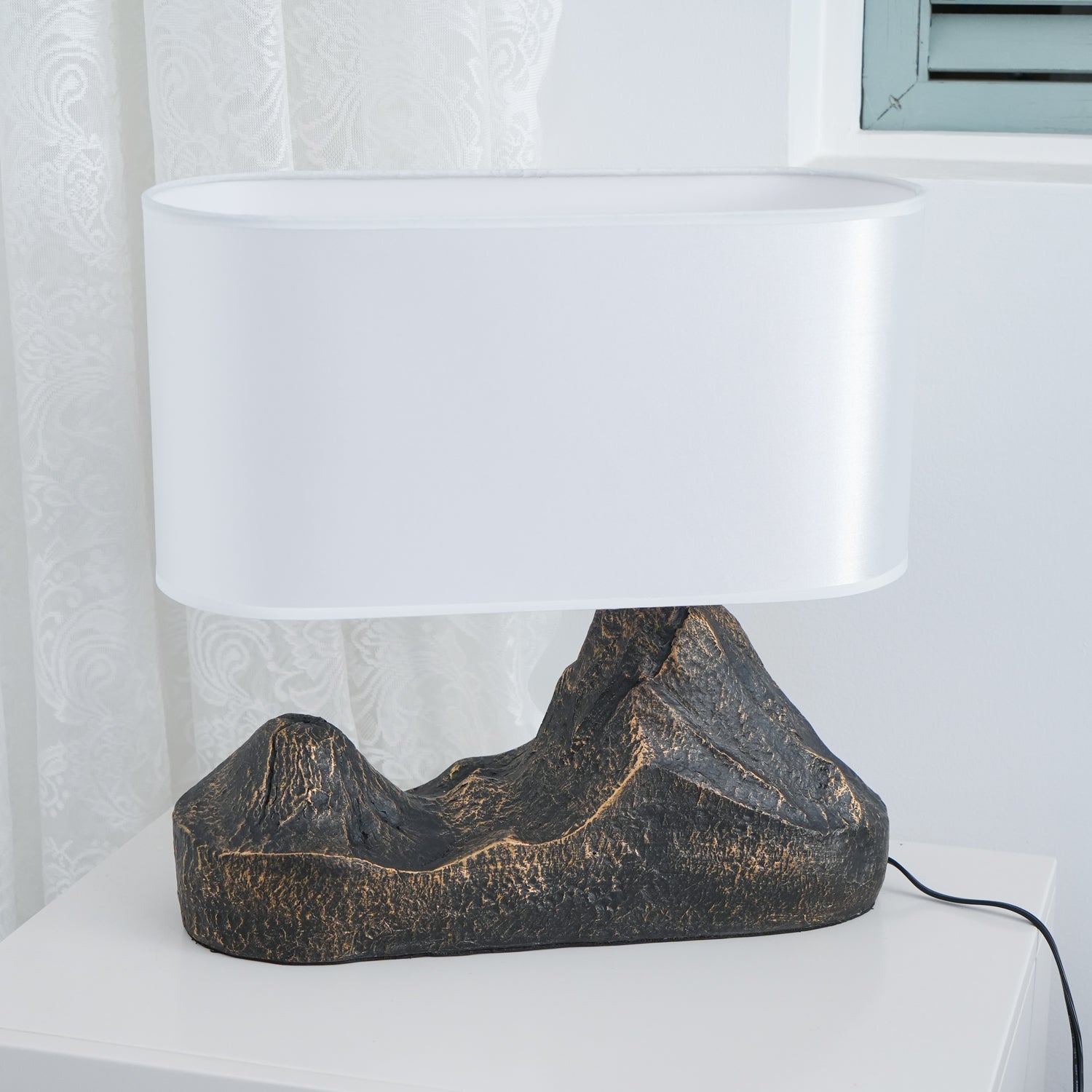 Michelle Natural Resin Table Lamp - Letslighting