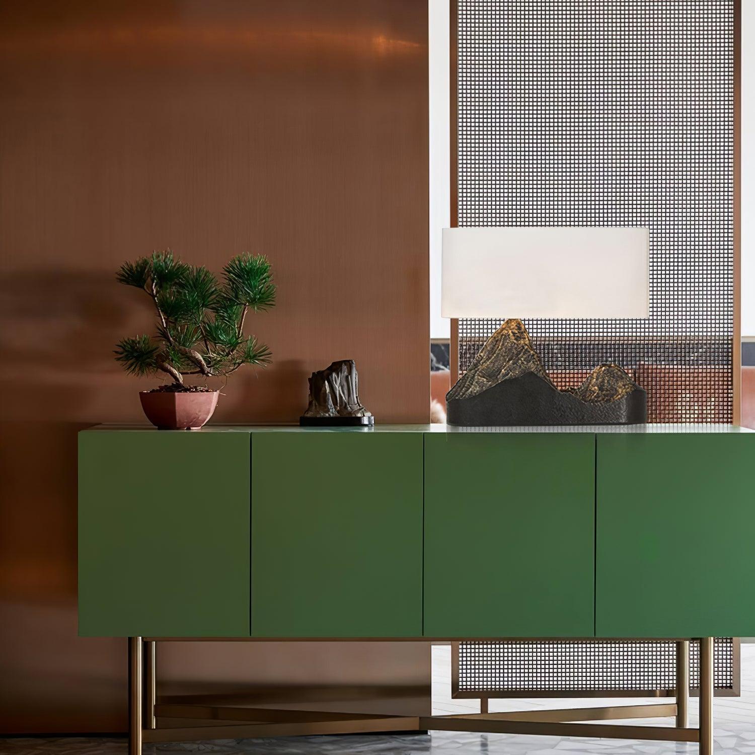 Michelle Natural Resin Table Lamp - Letslighting