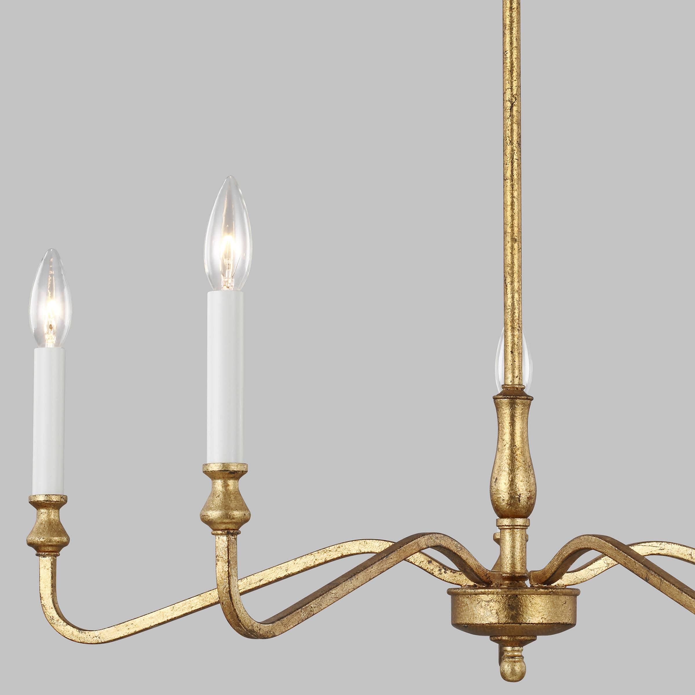 Ulsilus Vintage Industrial Brass Chandelier - Letslighting