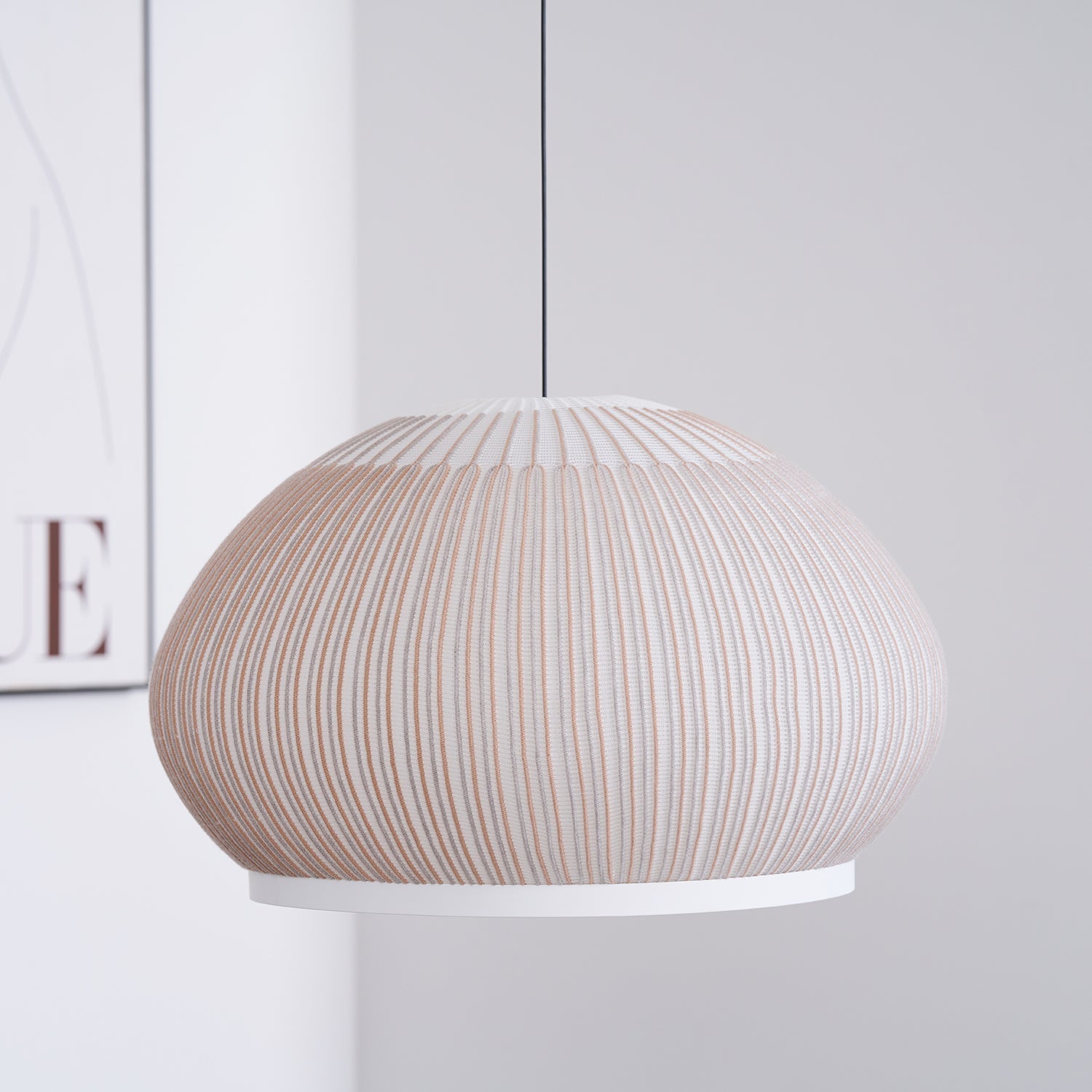 Blythe Minimalist Fabric Pendant Light - Letslighting