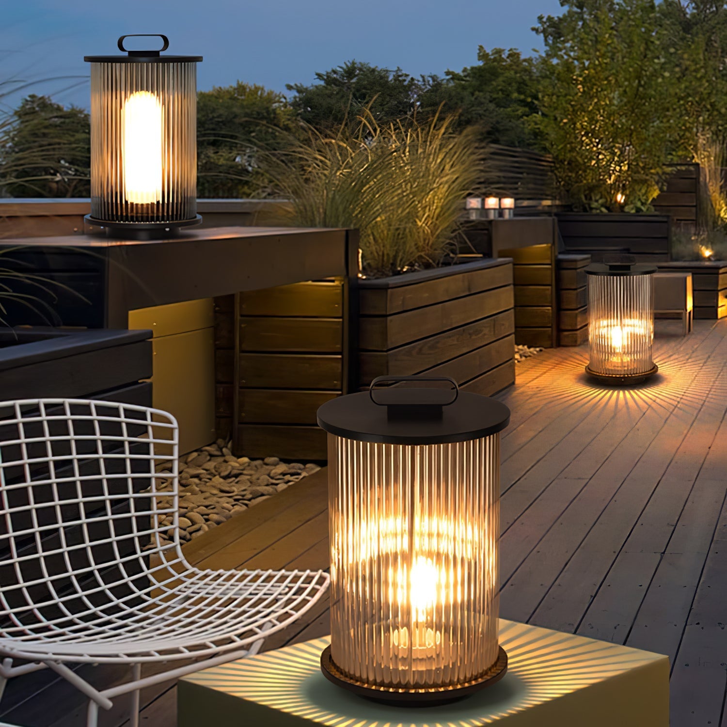 Niri Steel Acrylic Minimalist Floor Lamp - Letslighting