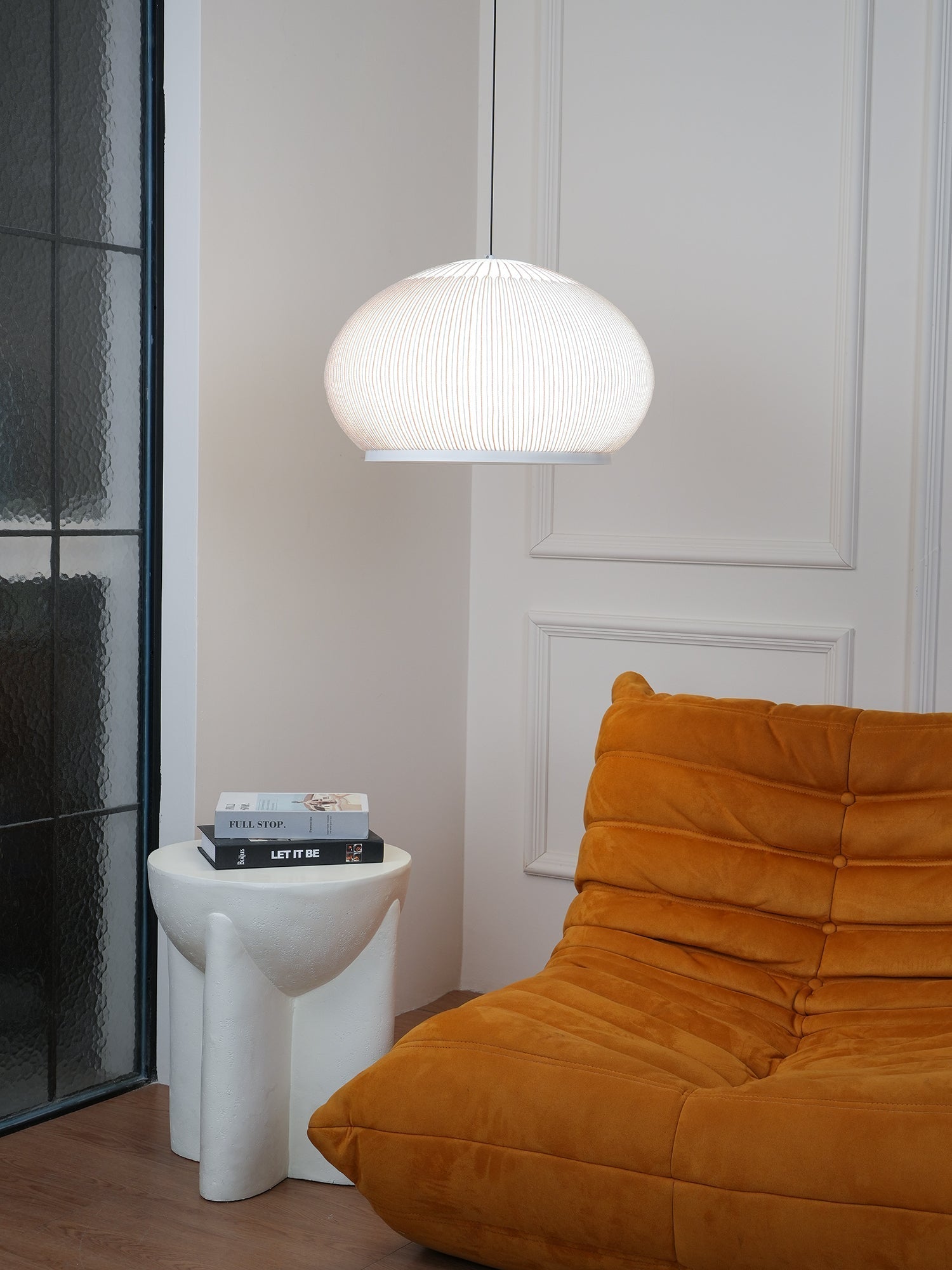 Blythe Minimalist Fabric Pendant Light - Letslighting