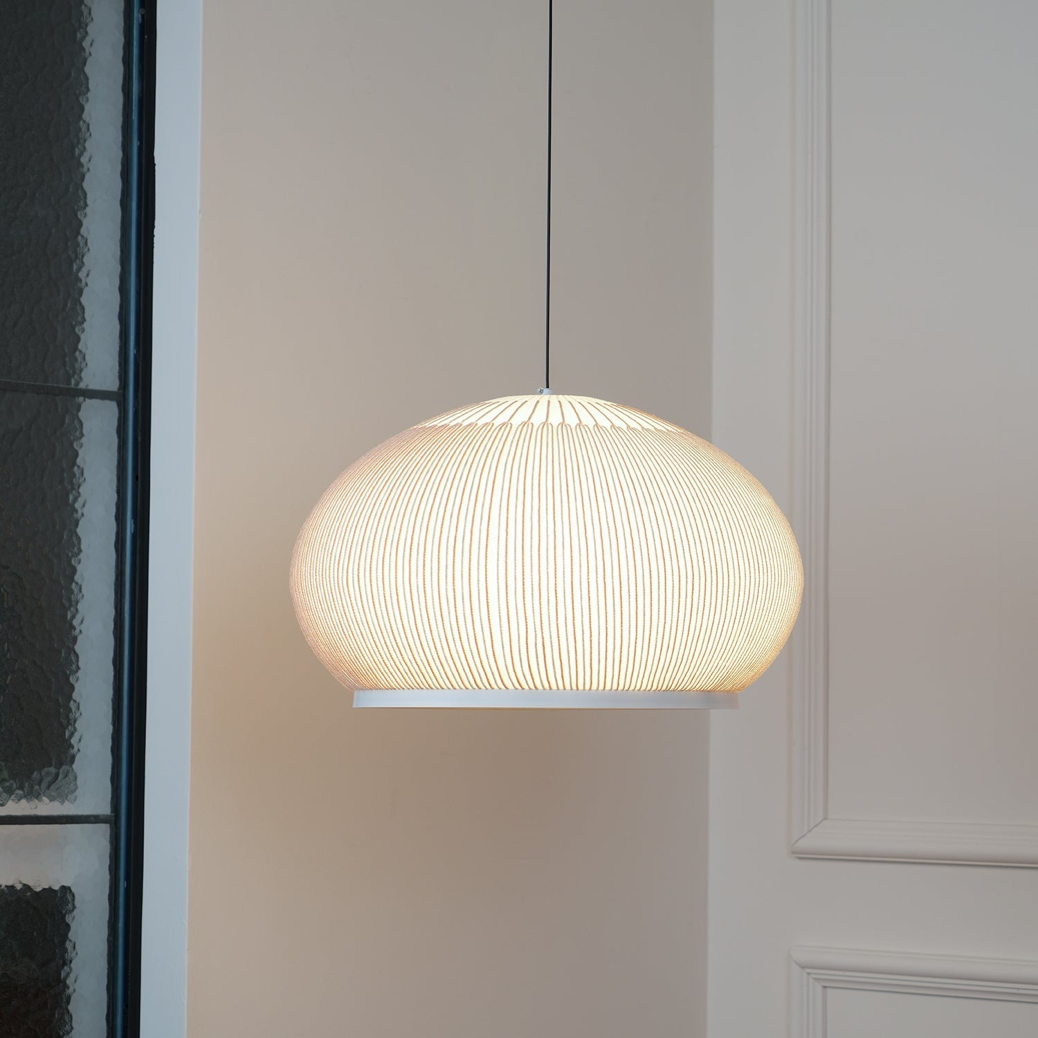 Blythe Minimalist Fabric Pendant Light - Letslighting