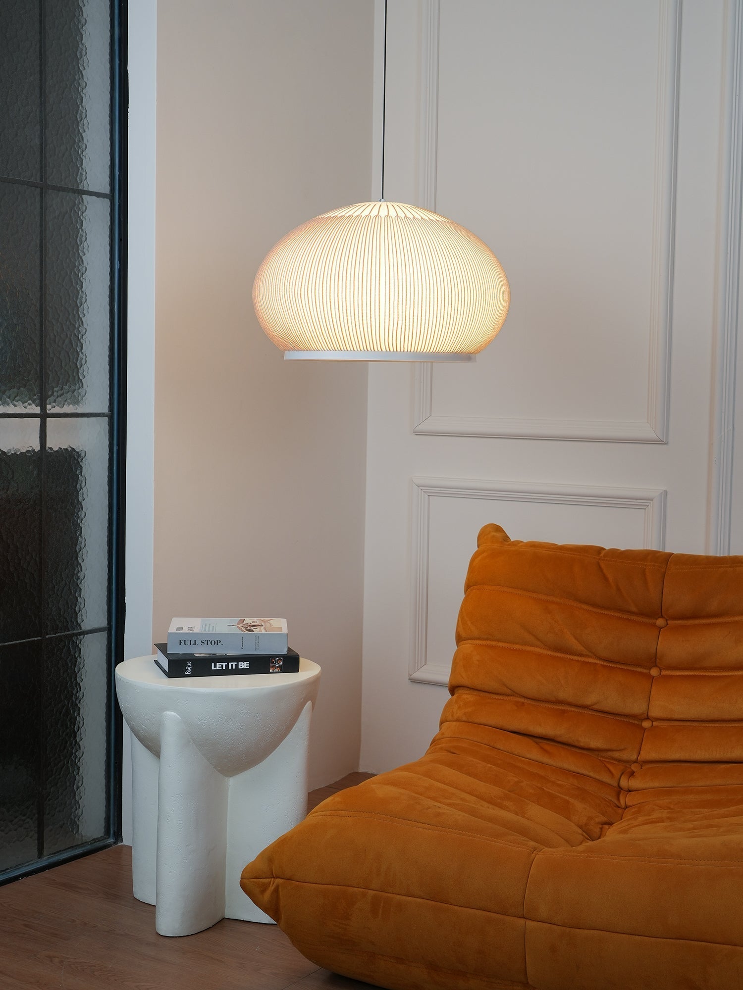 Blythe Minimalist Fabric Pendant Light - Letslighting