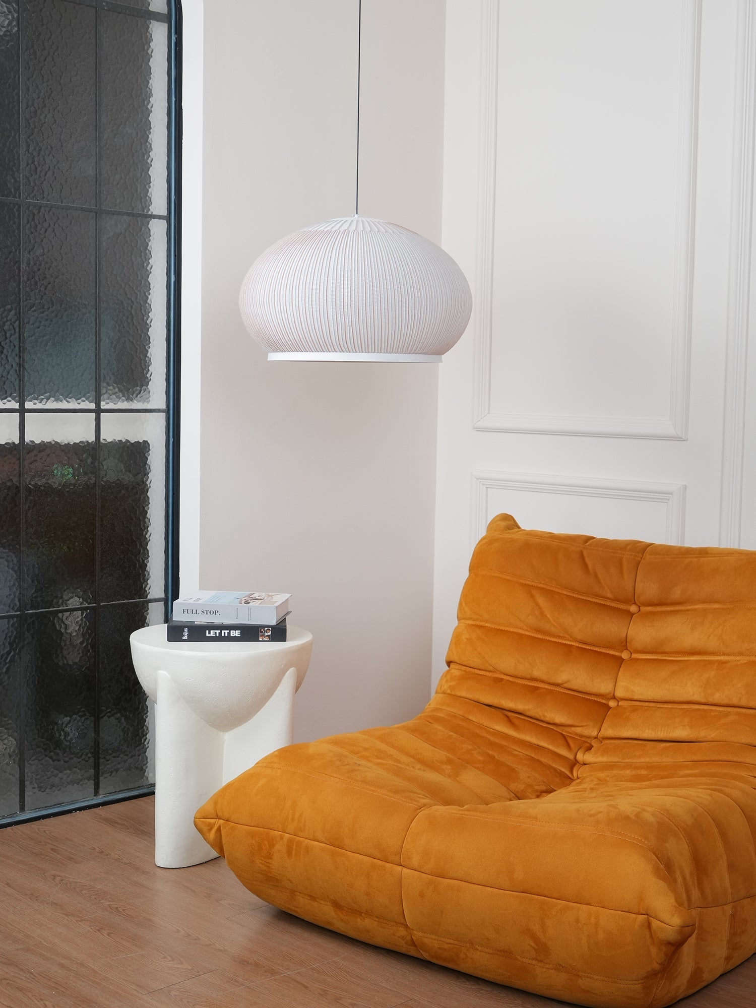 Blythe Minimalist Fabric Pendant Light - Letslighting