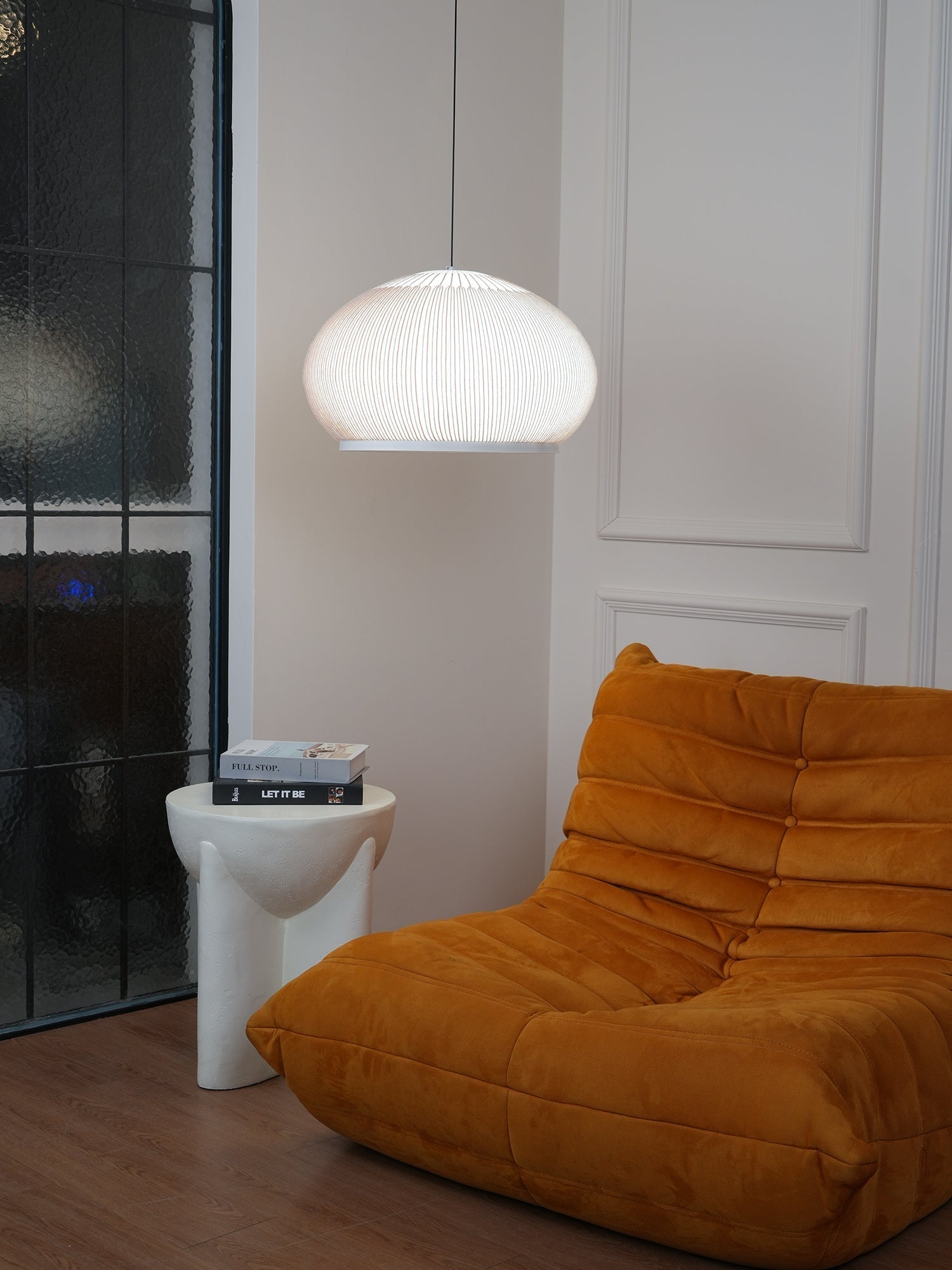 Blythe Minimalist Fabric Pendant Light - Letslighting