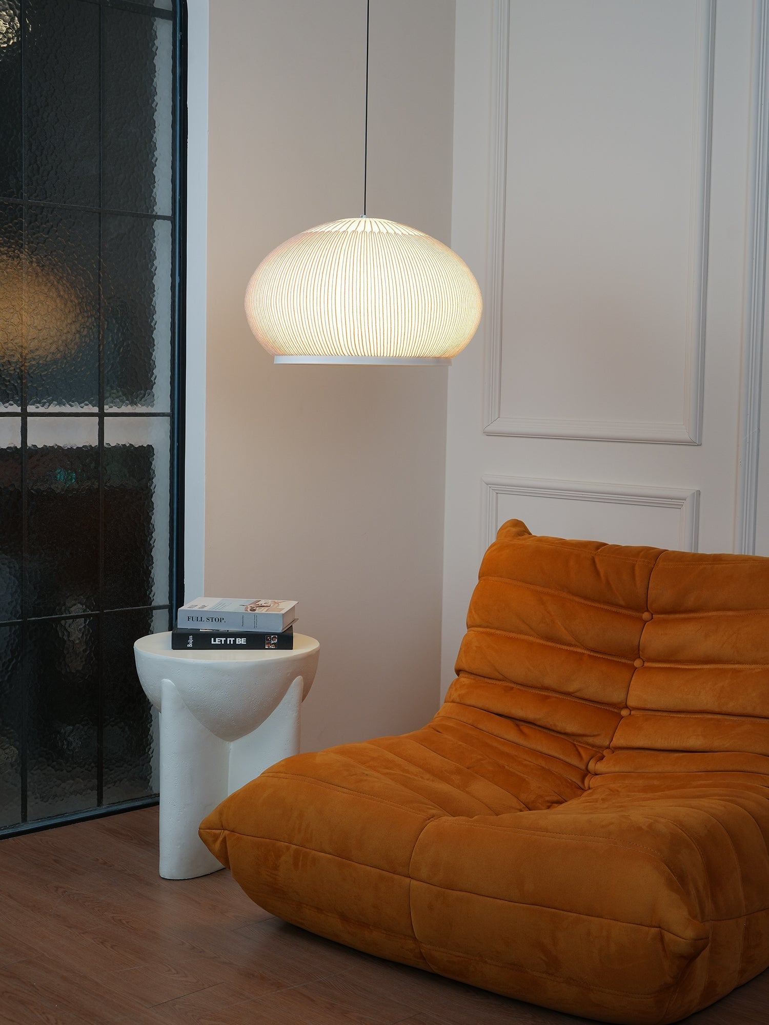 Blythe Minimalist Fabric Pendant Light - Letslighting