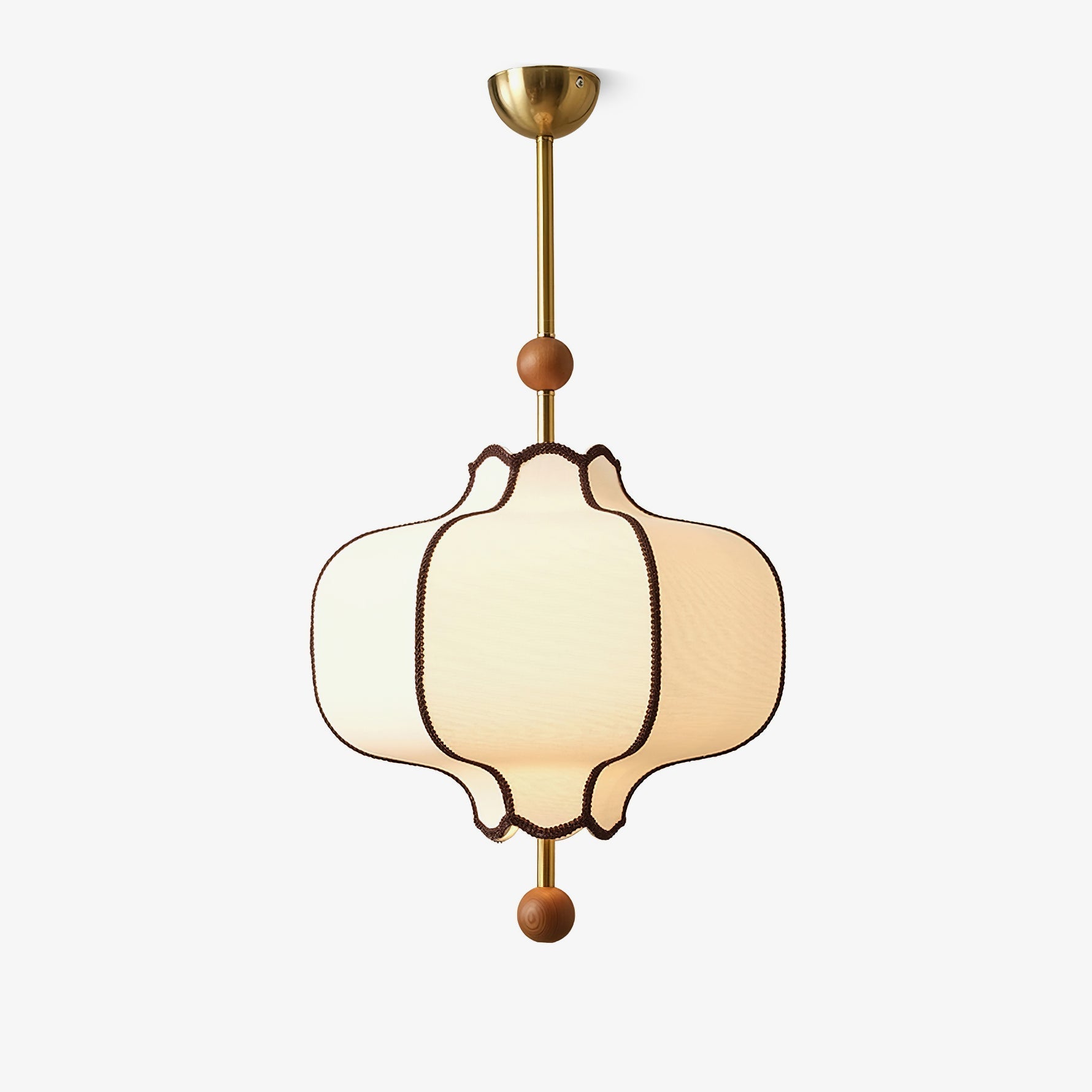 Ritta Lantern Fabric Pendant Light