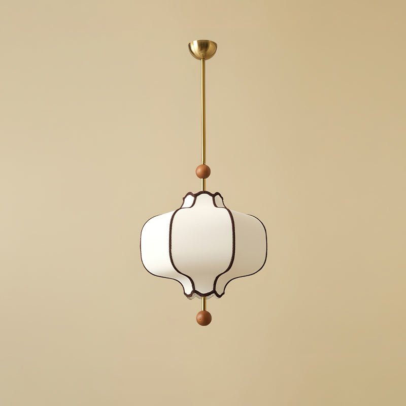 Ritta Lantern Fabric Pendant Light