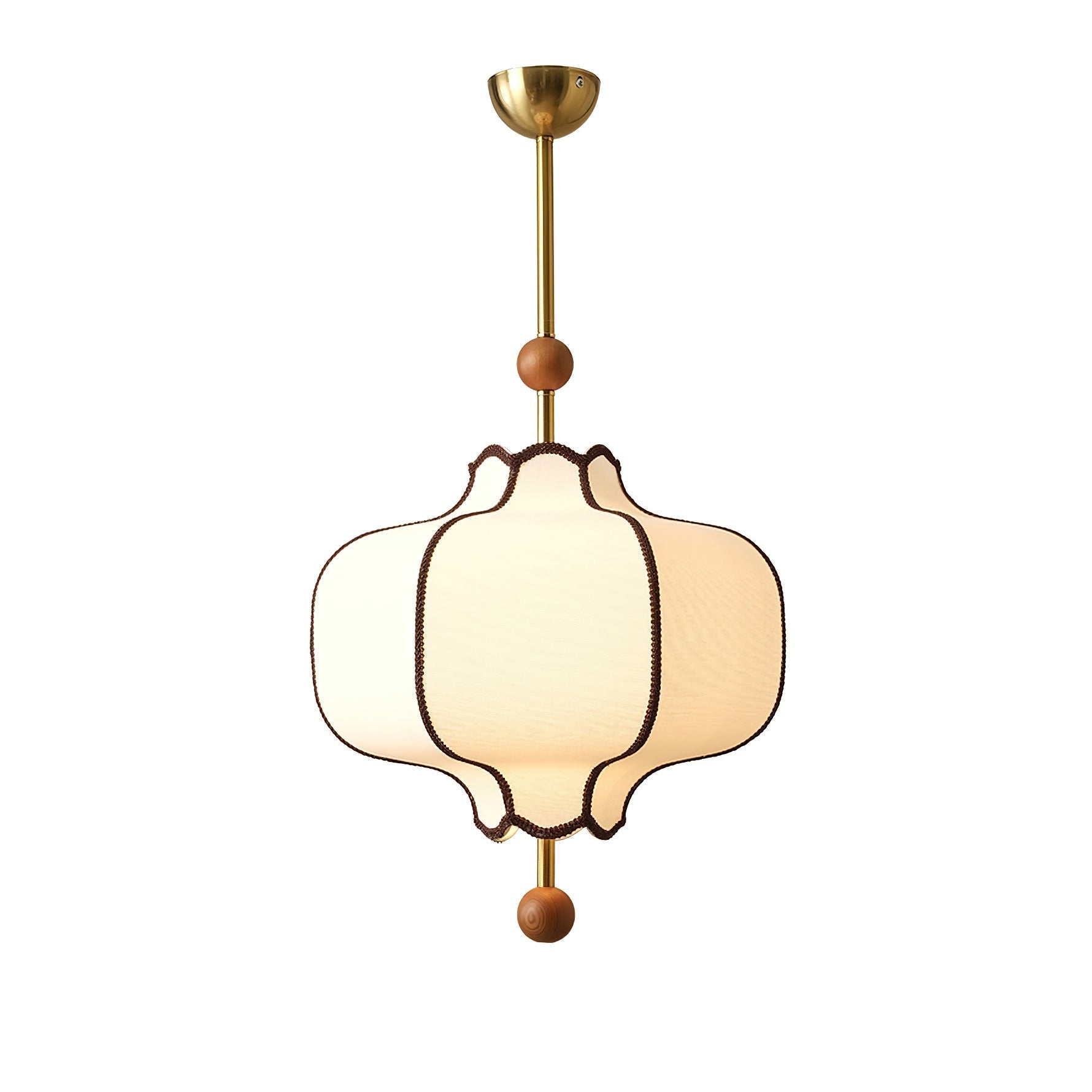 Ritta Lantern Fabric Pendant Light