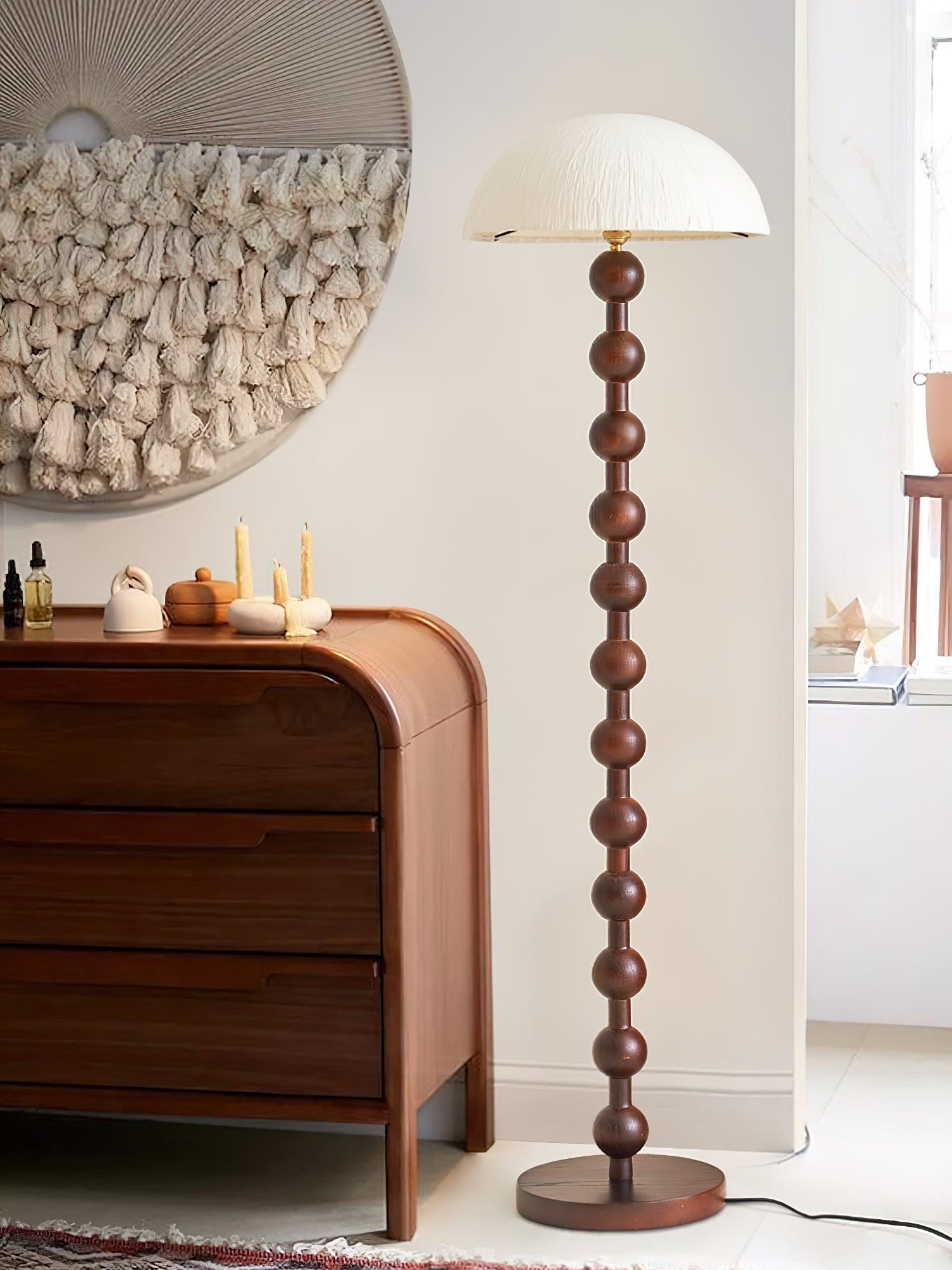 Lyliril Retro Wood Floor Lamp - Letslighting