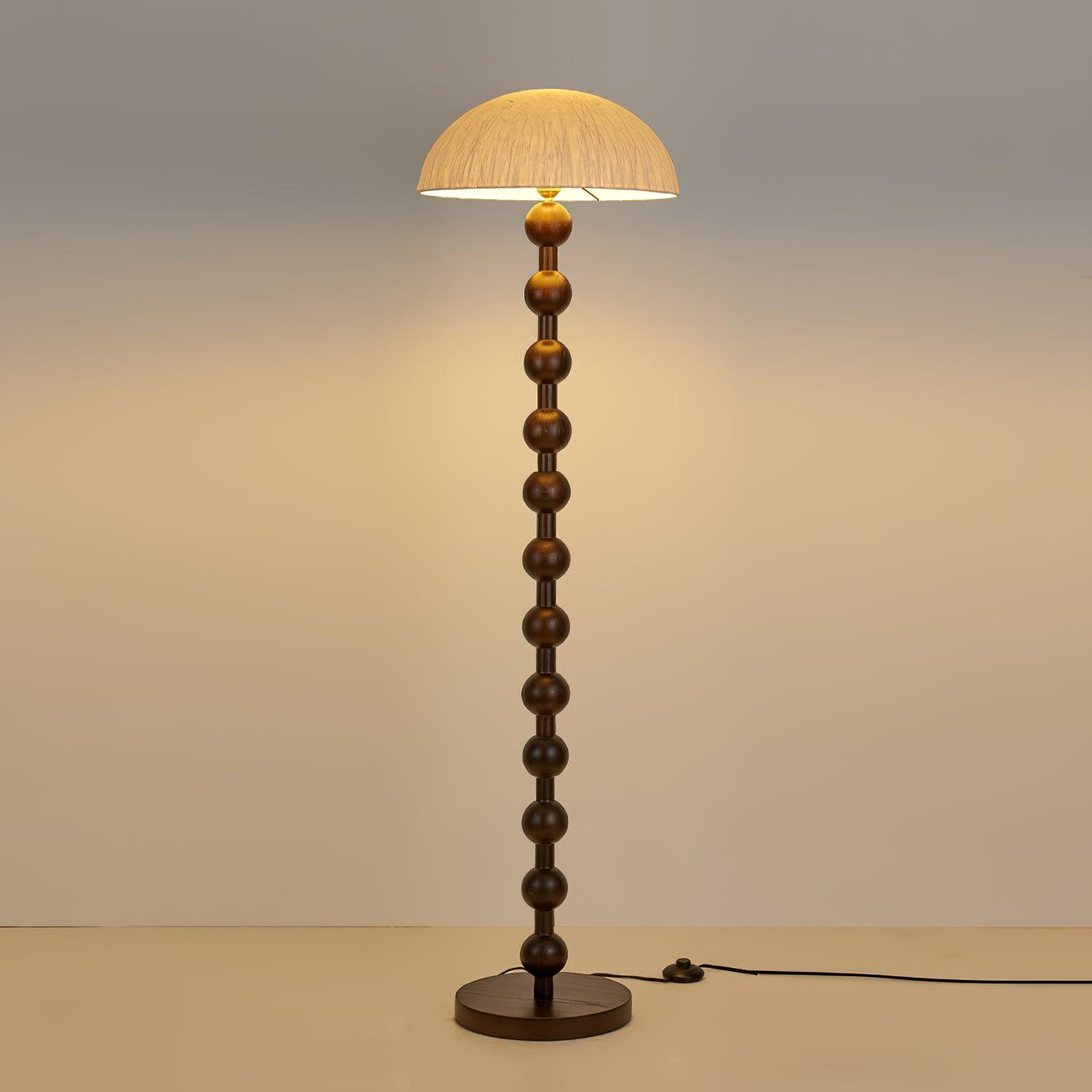Lyliril Retro Wood Floor Lamp - Letslighting