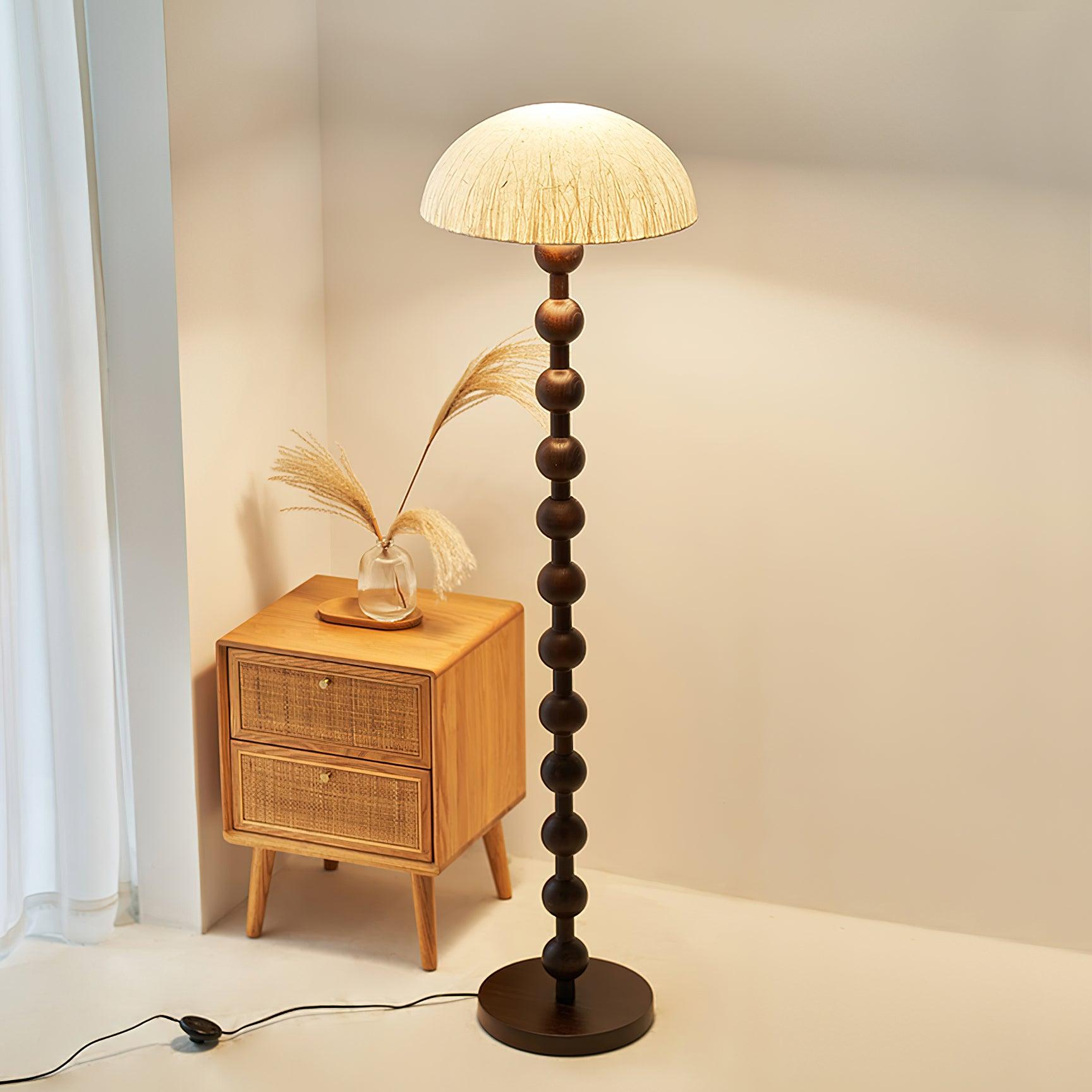 Lyliril Retro Wood Floor Lamp - Letslighting