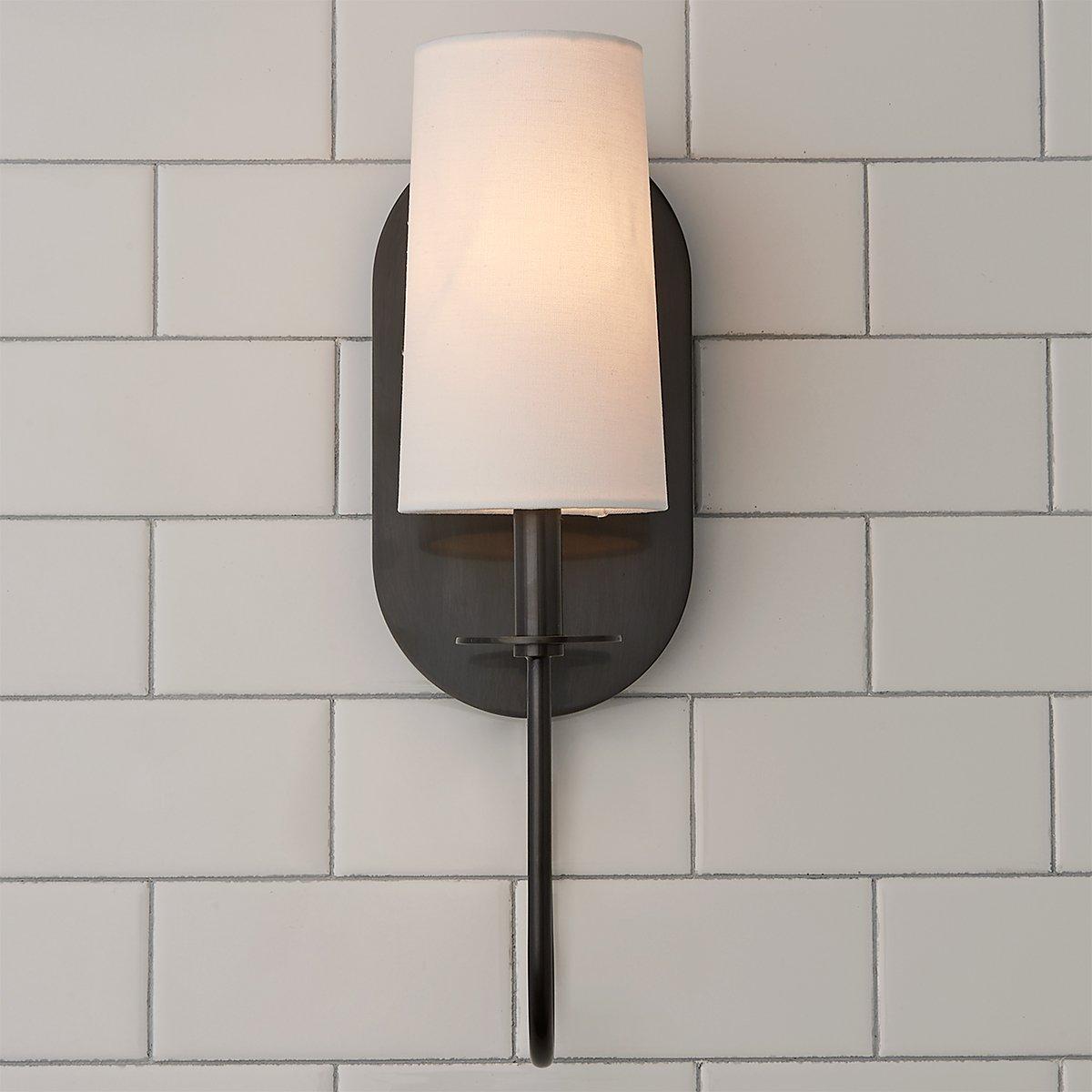 Voloraris Premium Elegance Brass Fabric Wall Lamp - Letslighting